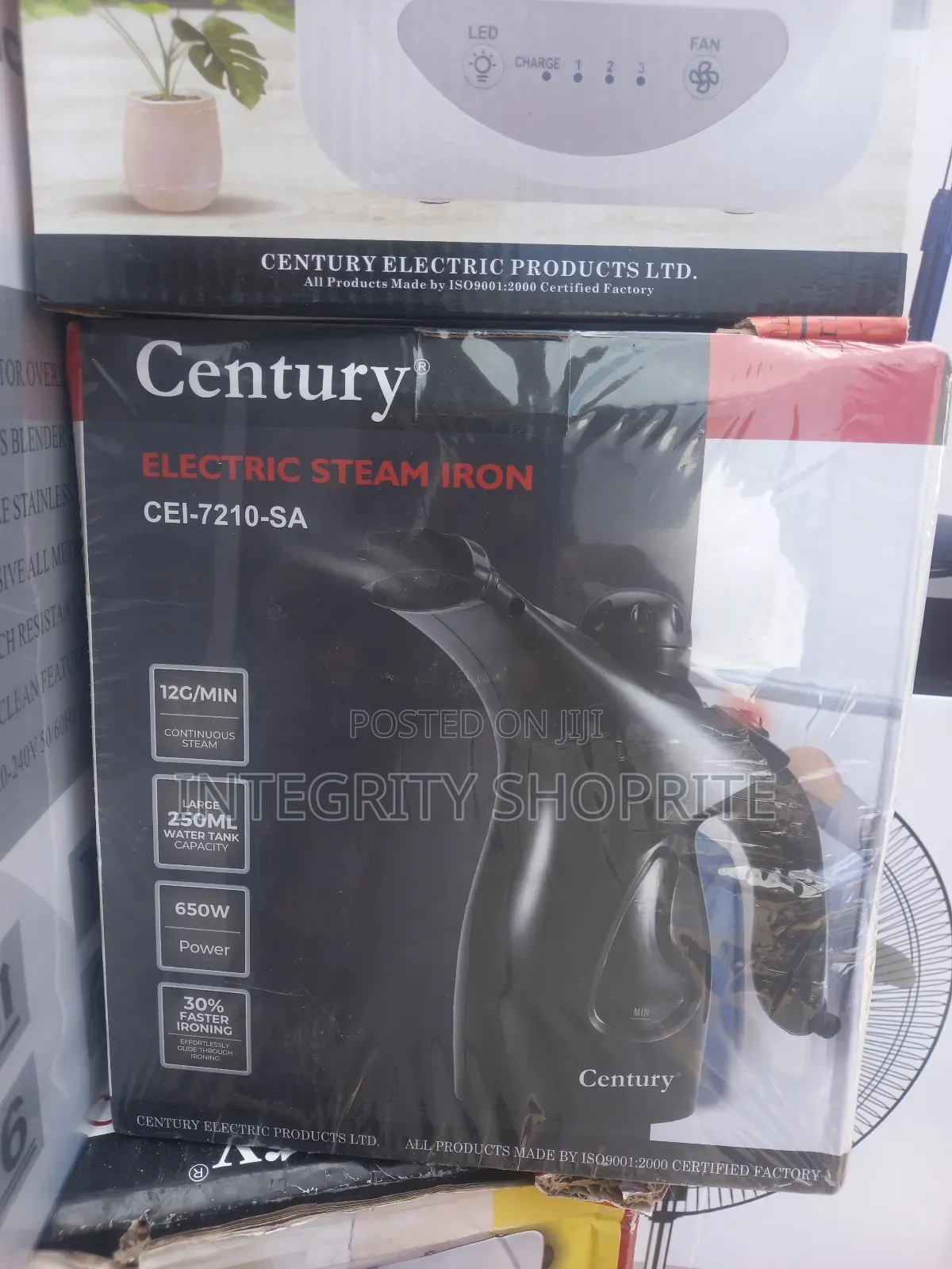 Century Electric Steam Iron