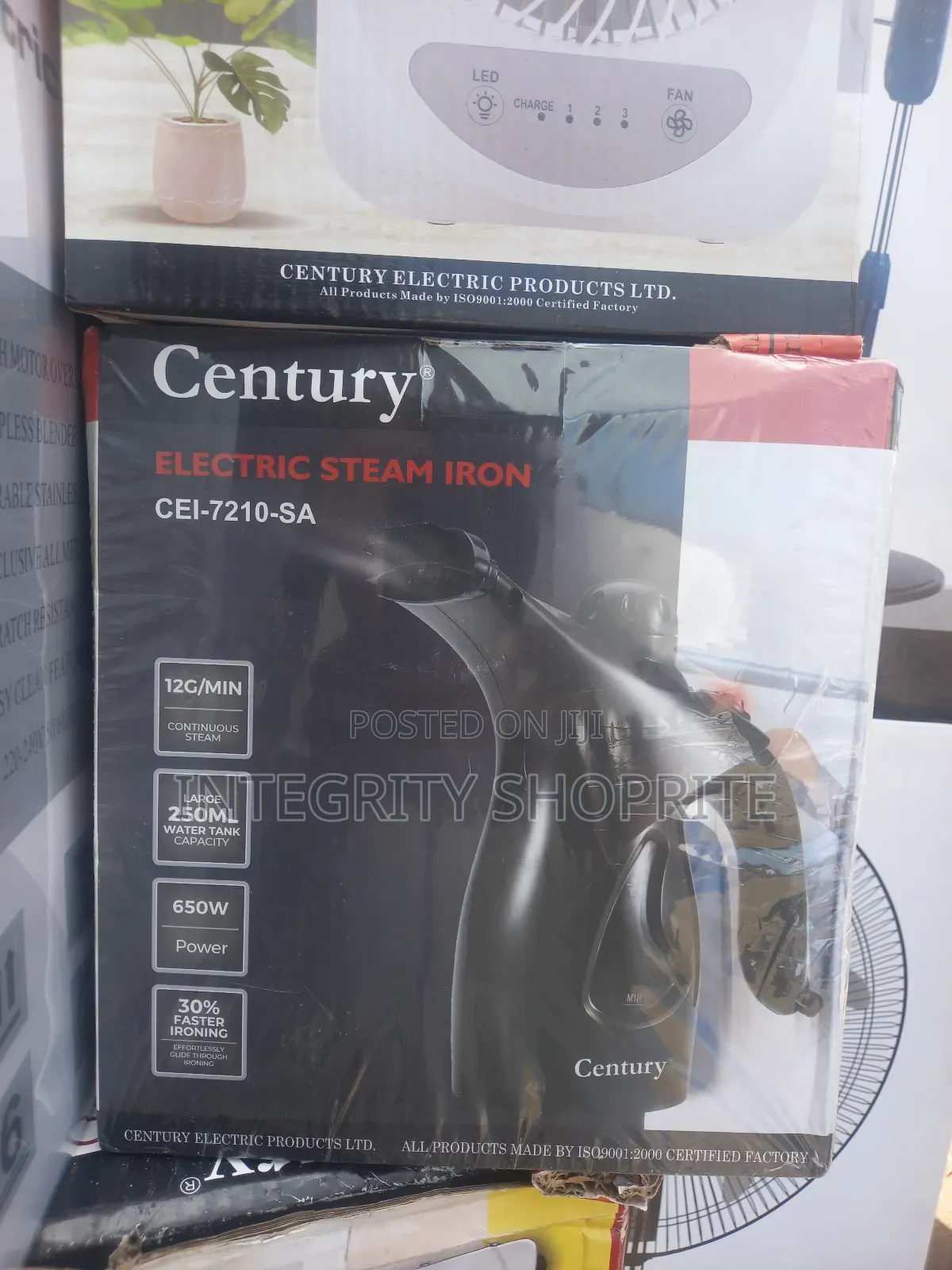 Century Electric Steam Iron