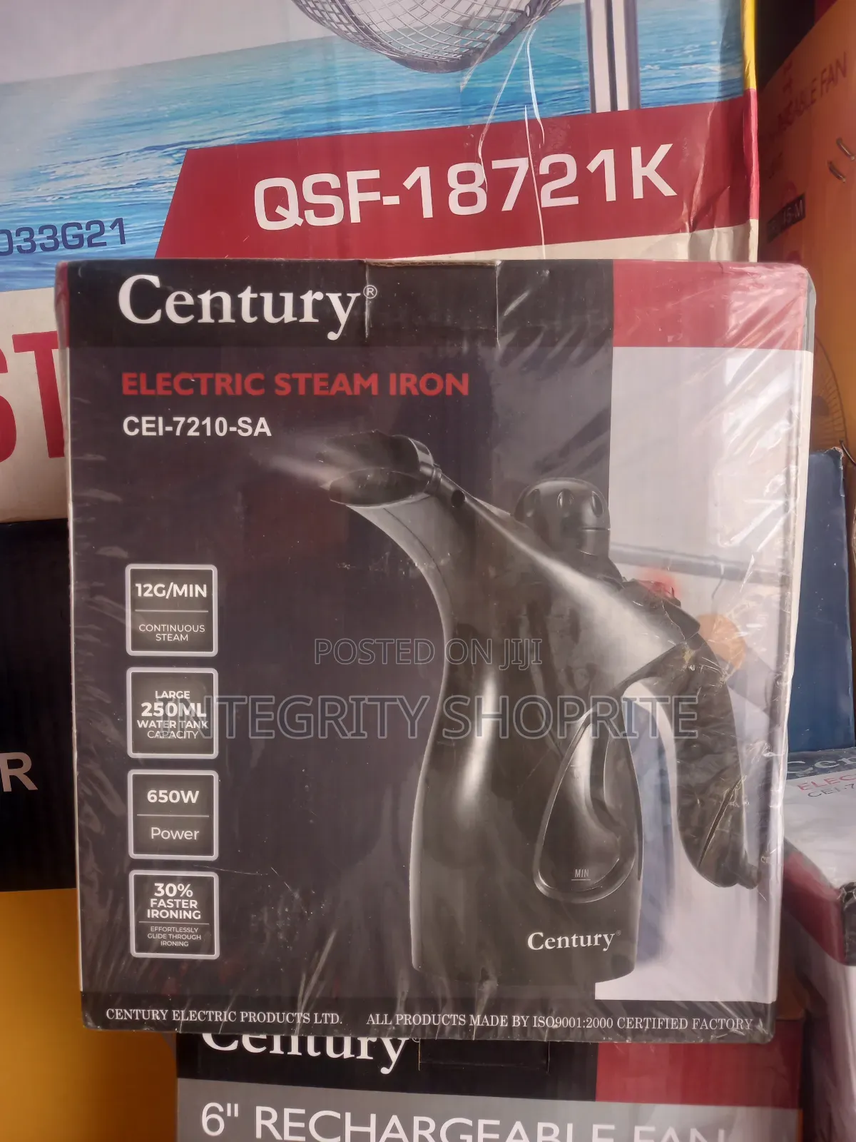 Century Electric Steam Iron