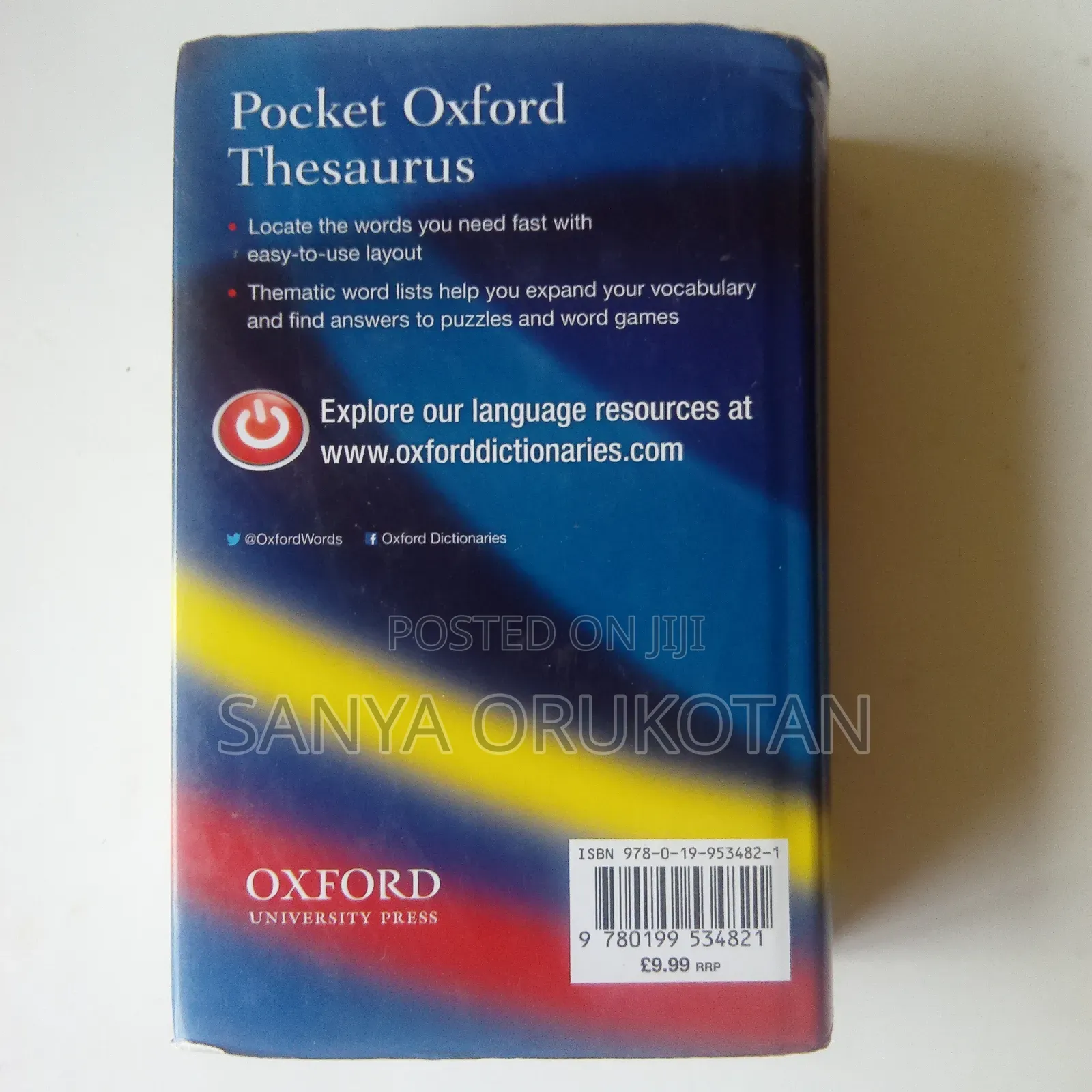 Pocket Oxford Thesaurus