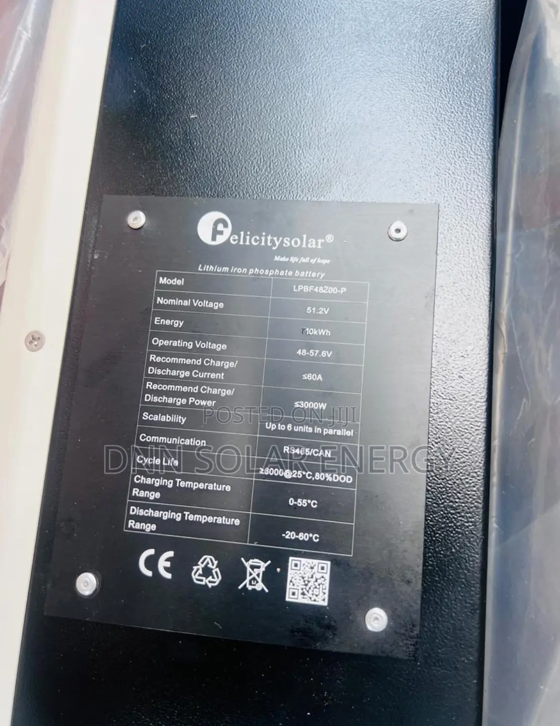 10kwh Lithium Ion Battery Felicity