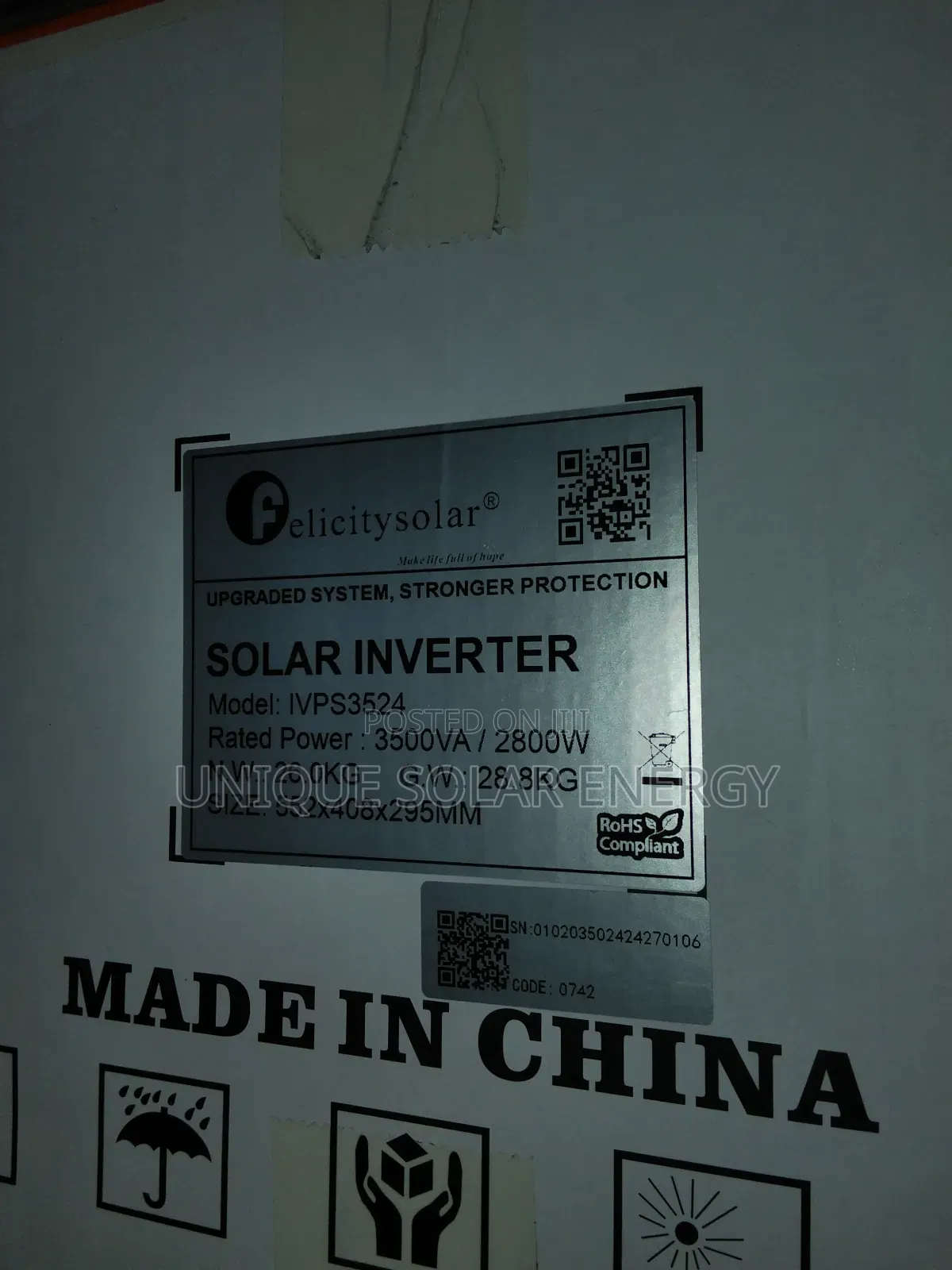 3.5kva 24v Felicity Inverter