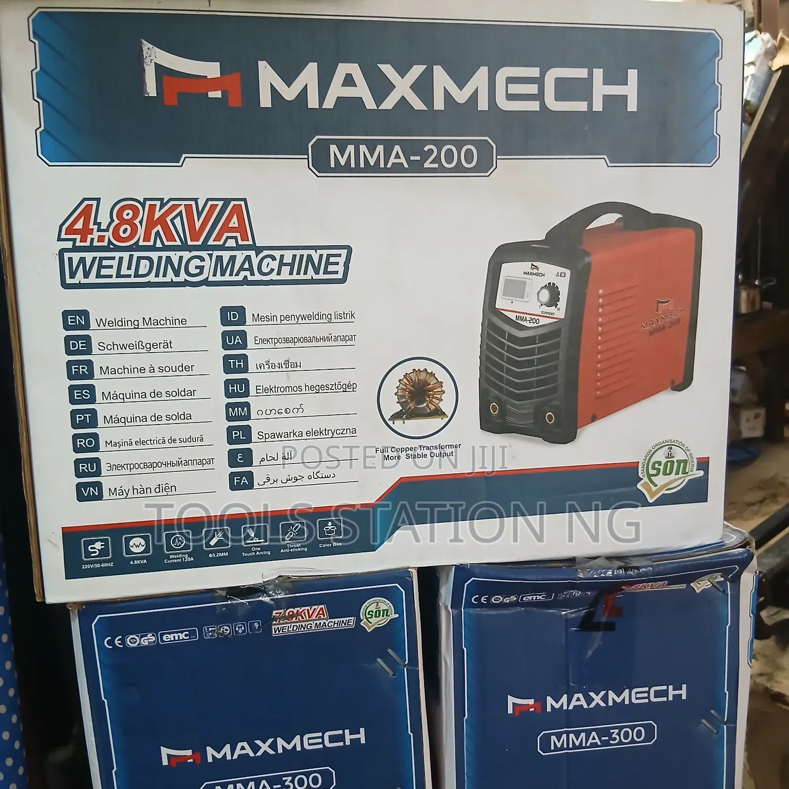 Macmech 200a , 4.8kva Inverter Welding Machine