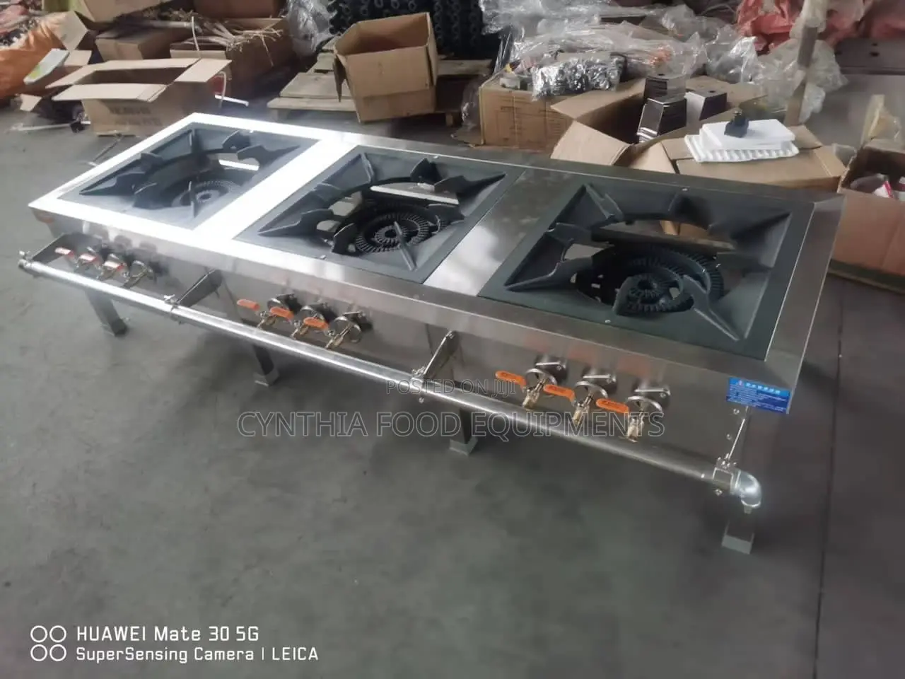 3 Burner Stock Pot Cooker
