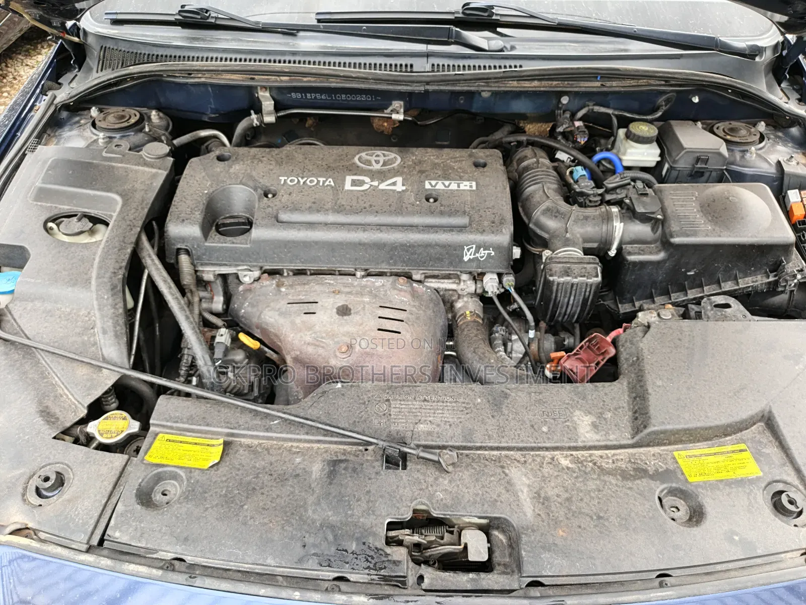 Toyota Avensis 2.0 D-4D 2003 Blue