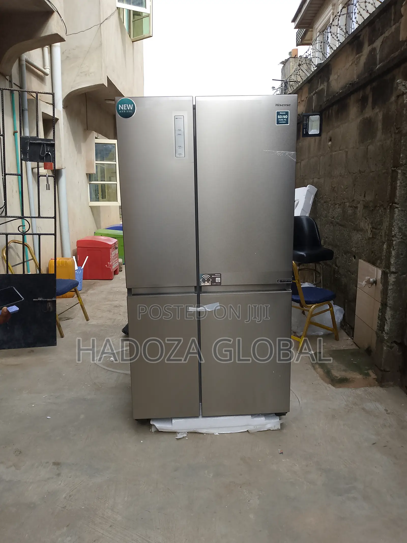 634l Hisense Refrigerator - Side-by-side Design