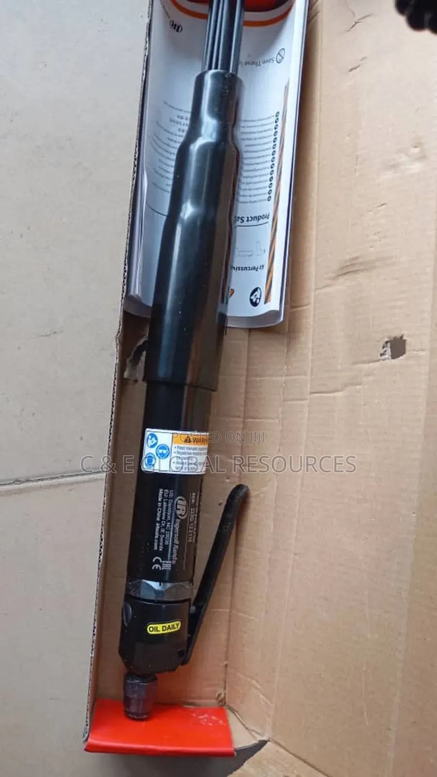 Pneumatic Jet Chisel/Needle Scaler (Ingersoll Rand)