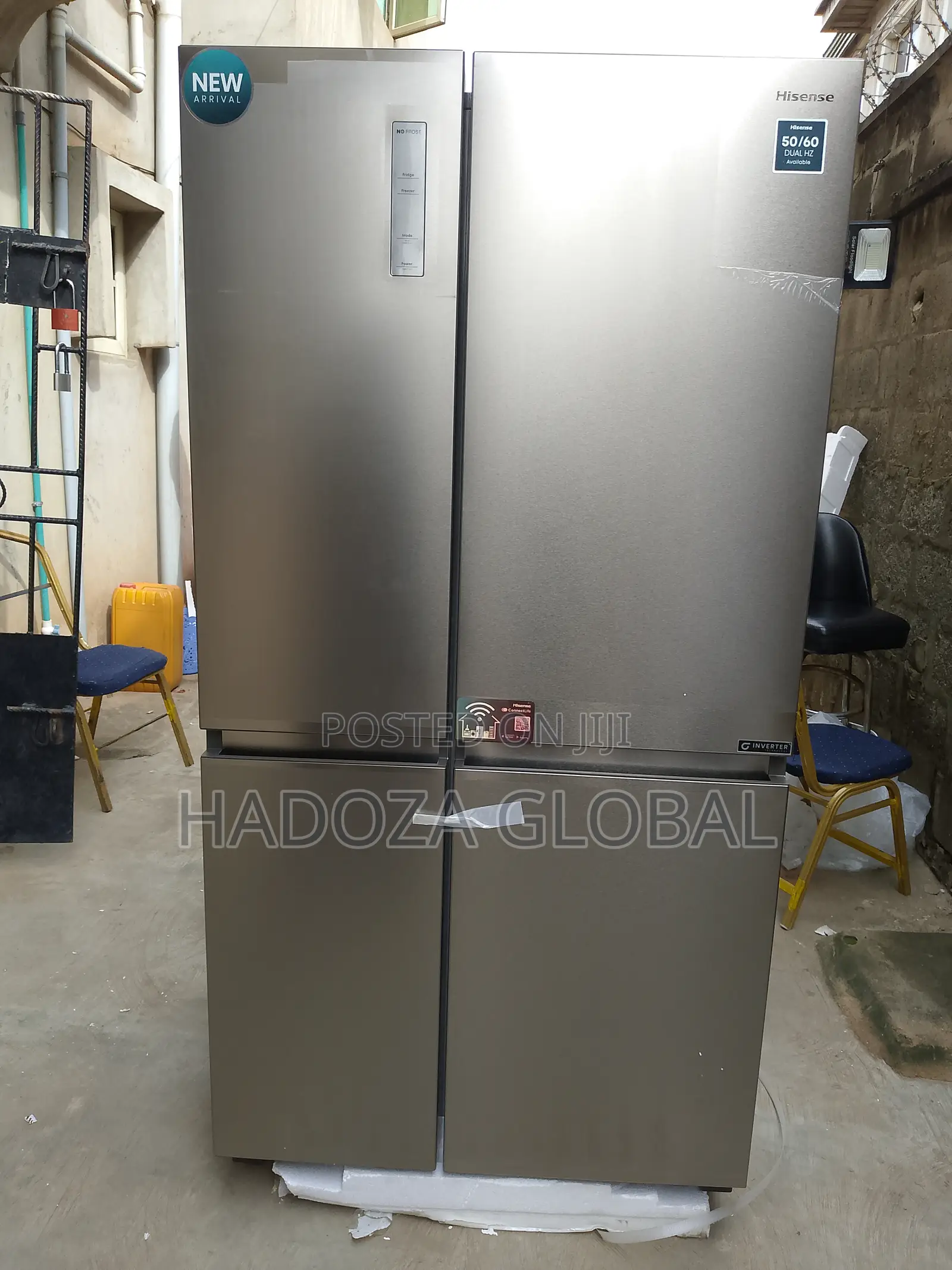Rs-87ws 634l Hisense Refrigerator With Dual Doors