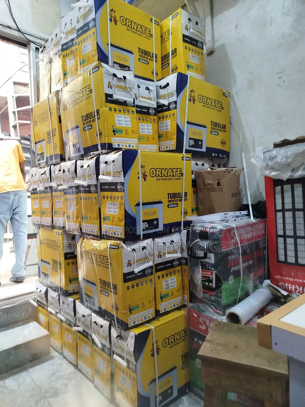 220ah Ornate Tubular Battery India