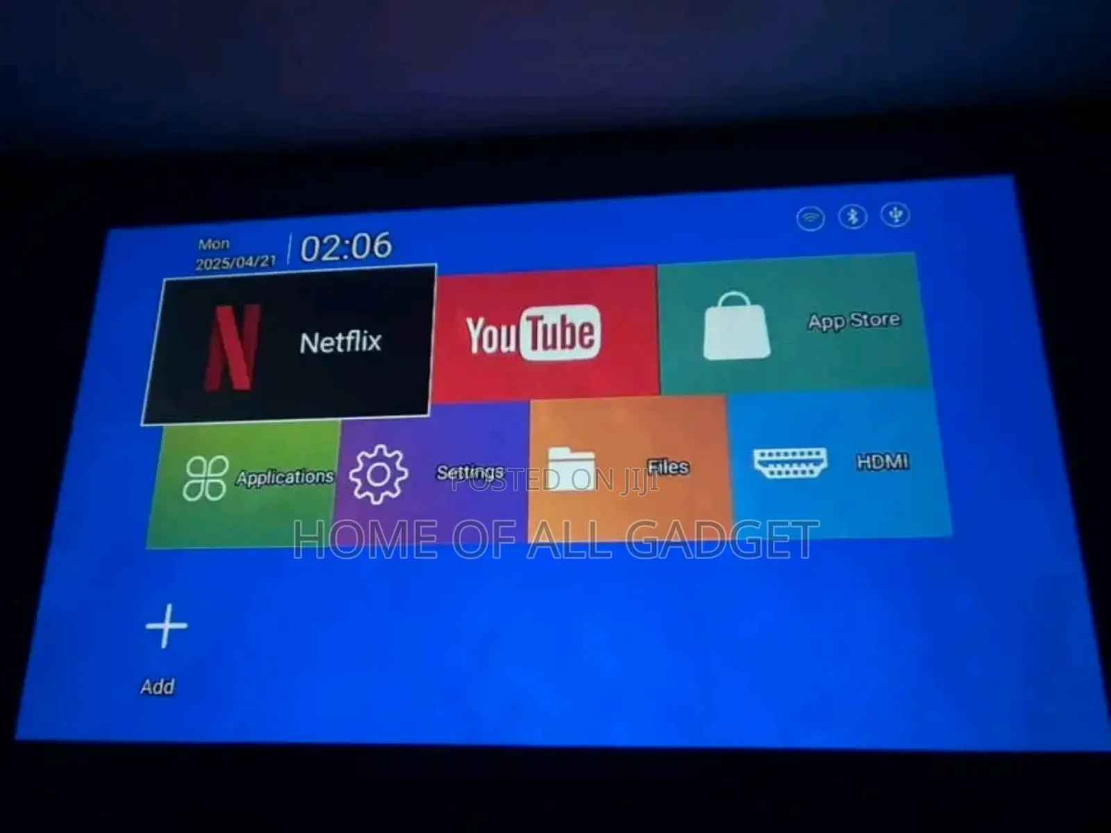 Android Smart Projector Hy300 Pro Video Projector
