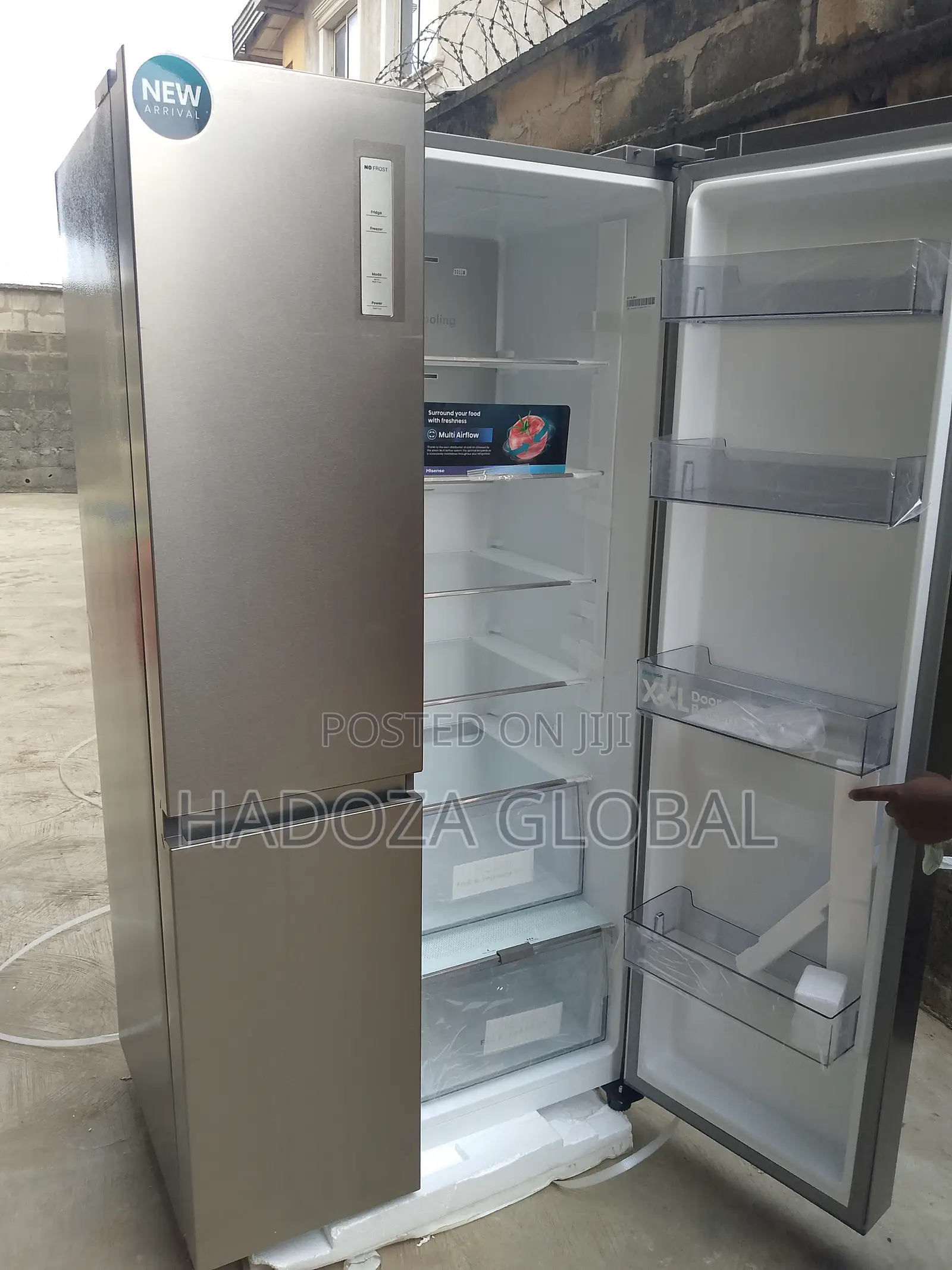 Large Hisense Side-by-side Refrigeratoe - Rs-87ws 634l