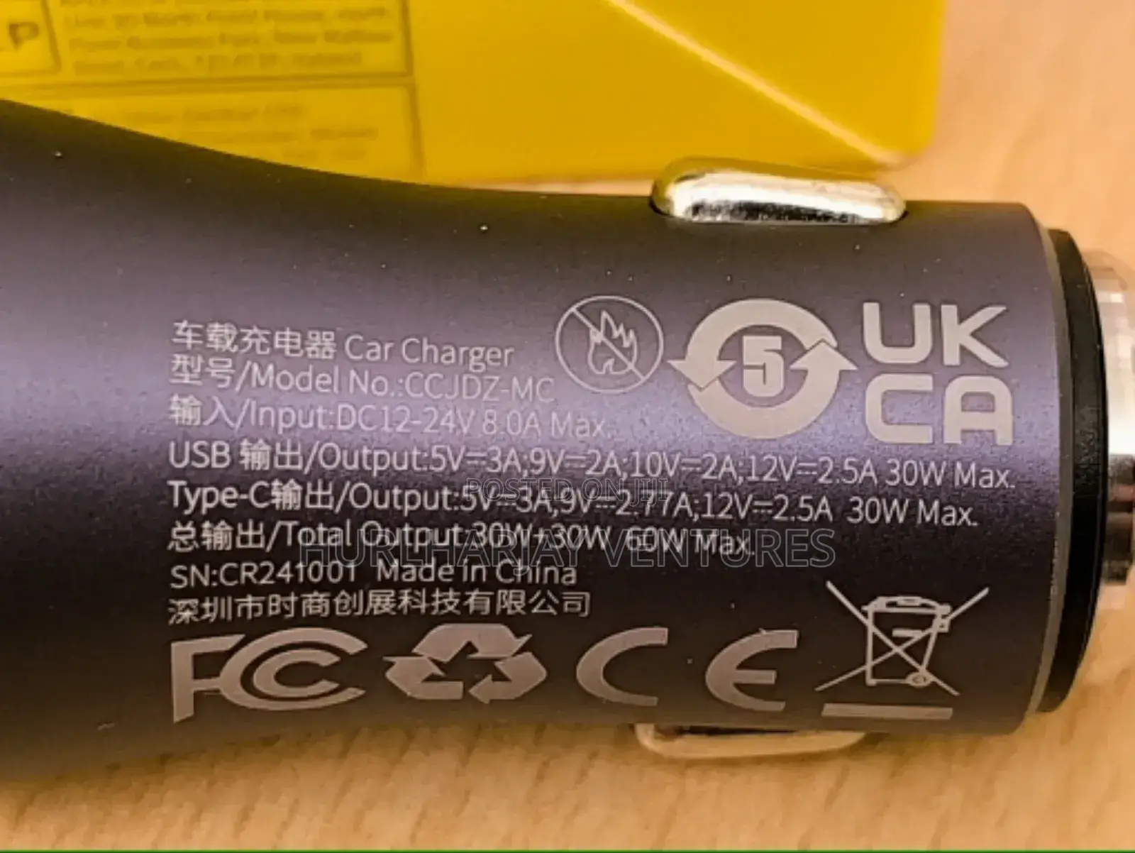 Baseus 60w (30w + 30w) Car Charger