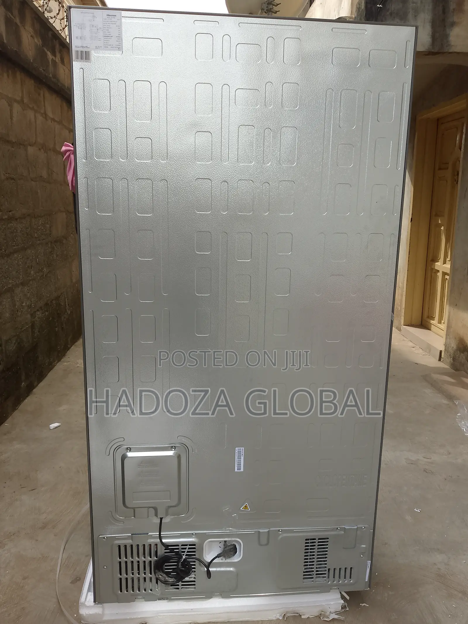 Modern Hisense 634l Side-by-side Refrigerator Rs-87ws