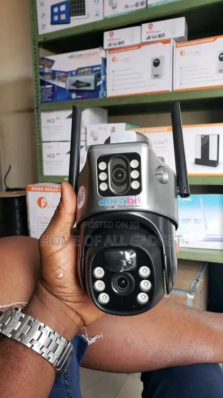 4g Solar Security Camera 8mp Ai CCTV With Ubox Sim Card