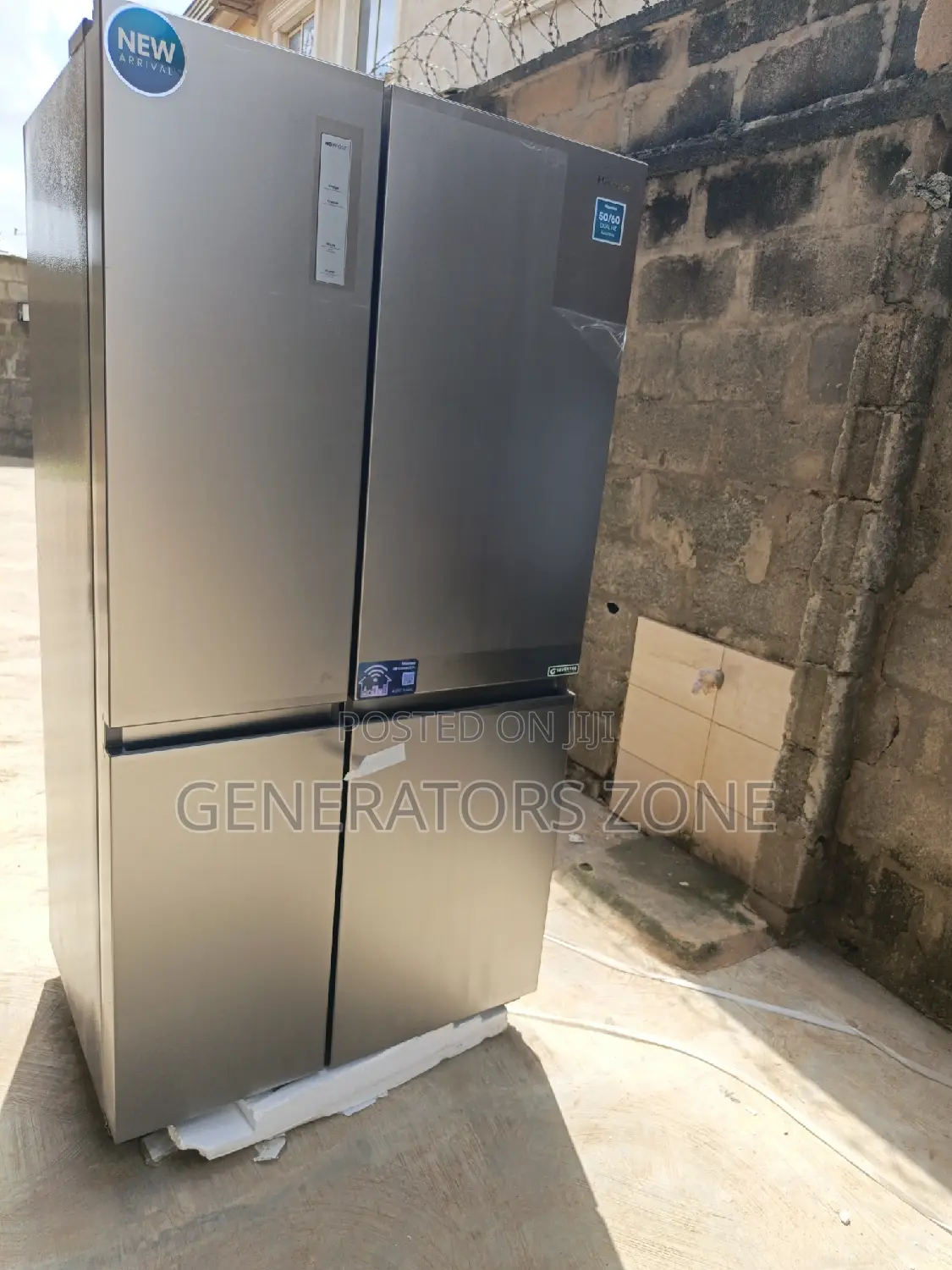 Hisense 634l Inverter Side by Side Refrigerator