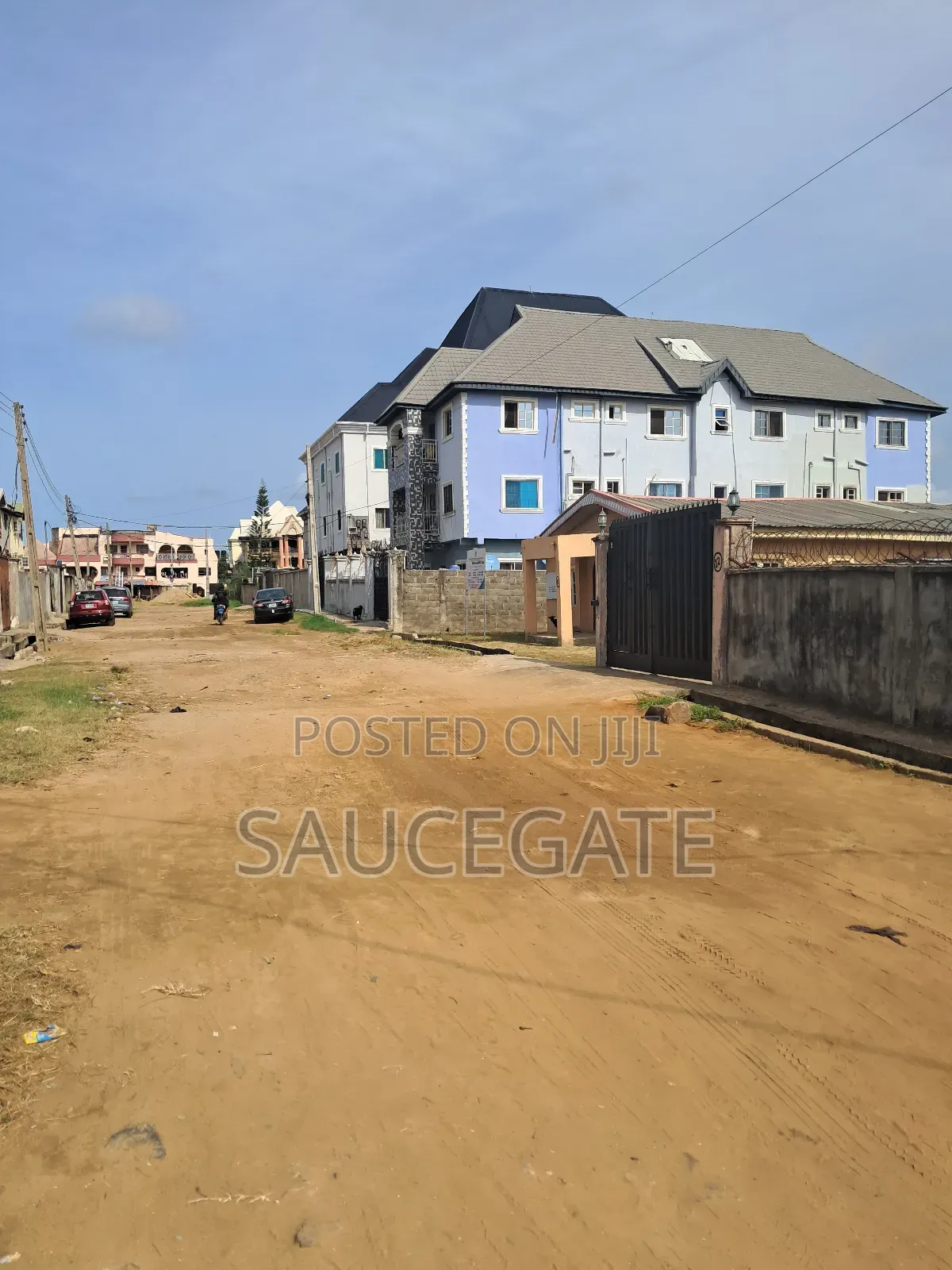 Half Fenced Dry Plot at Satellitetown Good Land