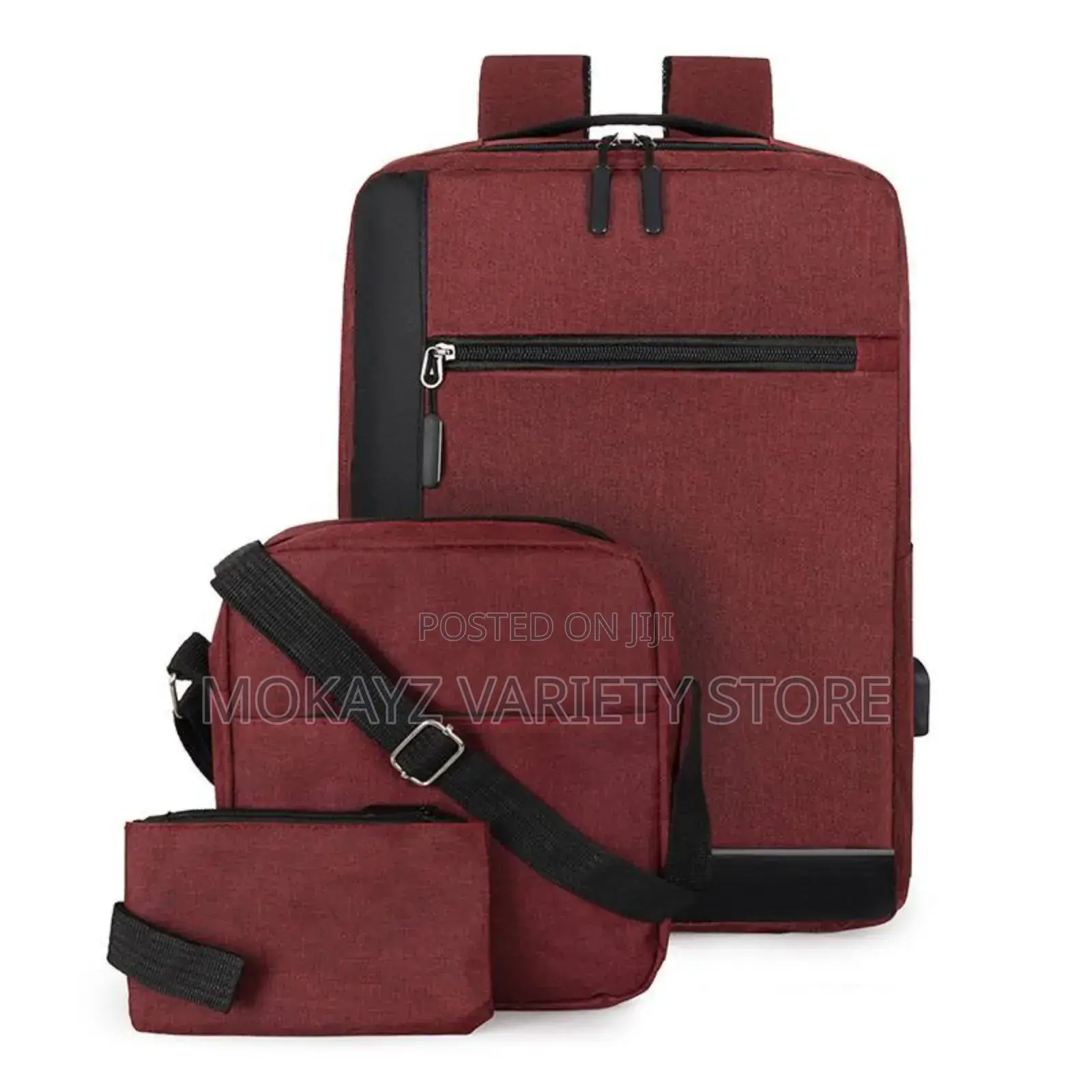 Multifunctional Charging Oxford Cloth Rucksack Laptop Bag
