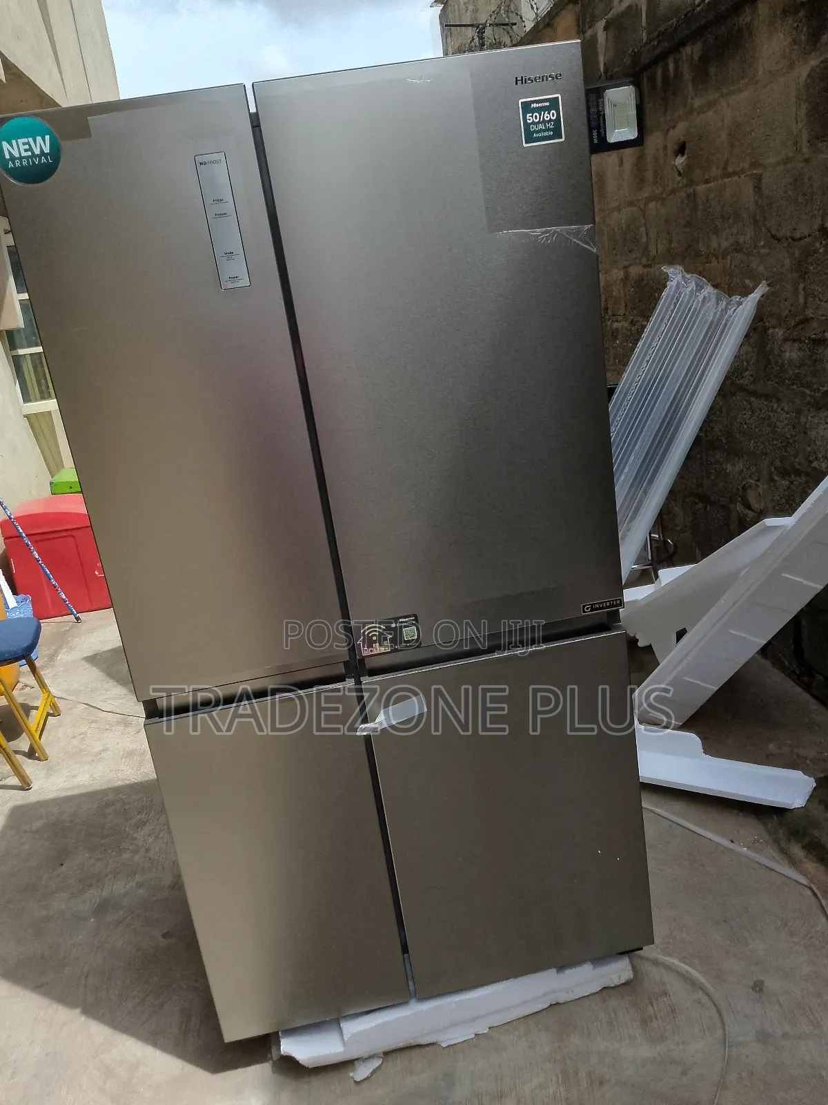 Hisense 87ws Side-by-Side Refrigerator -Inverter