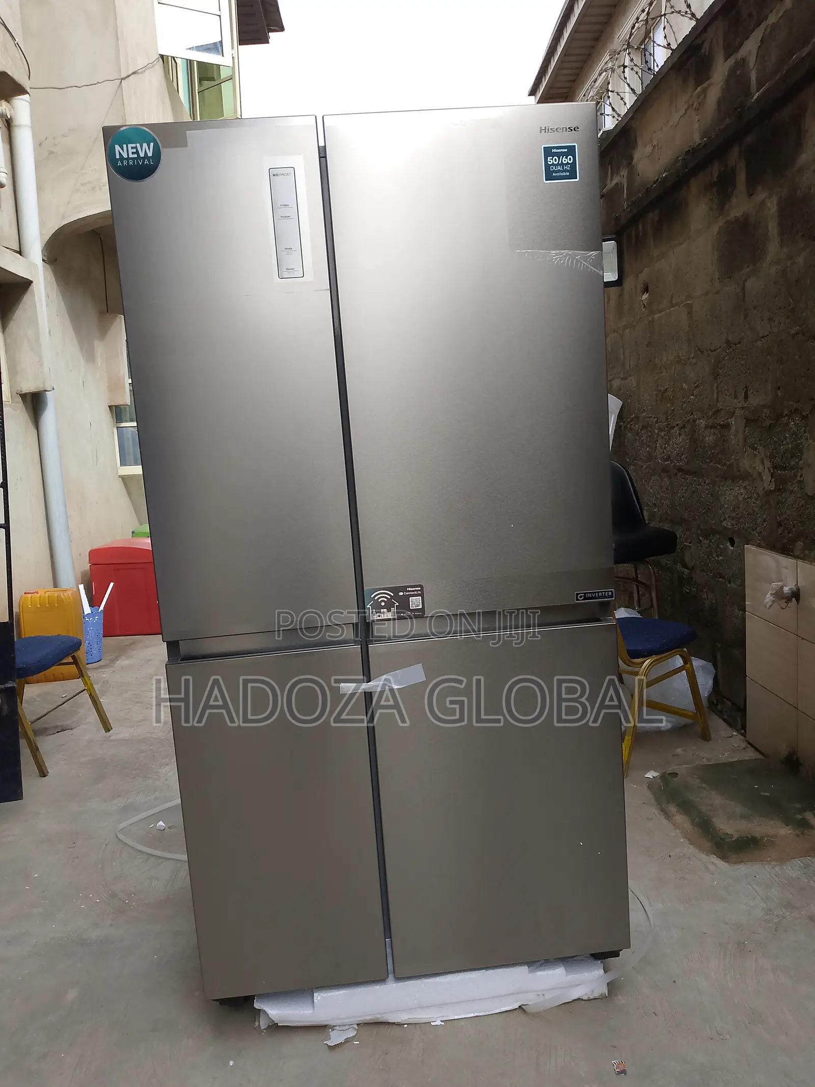 Premium Hisense Side-by-side Refrigerator - 634 Litres