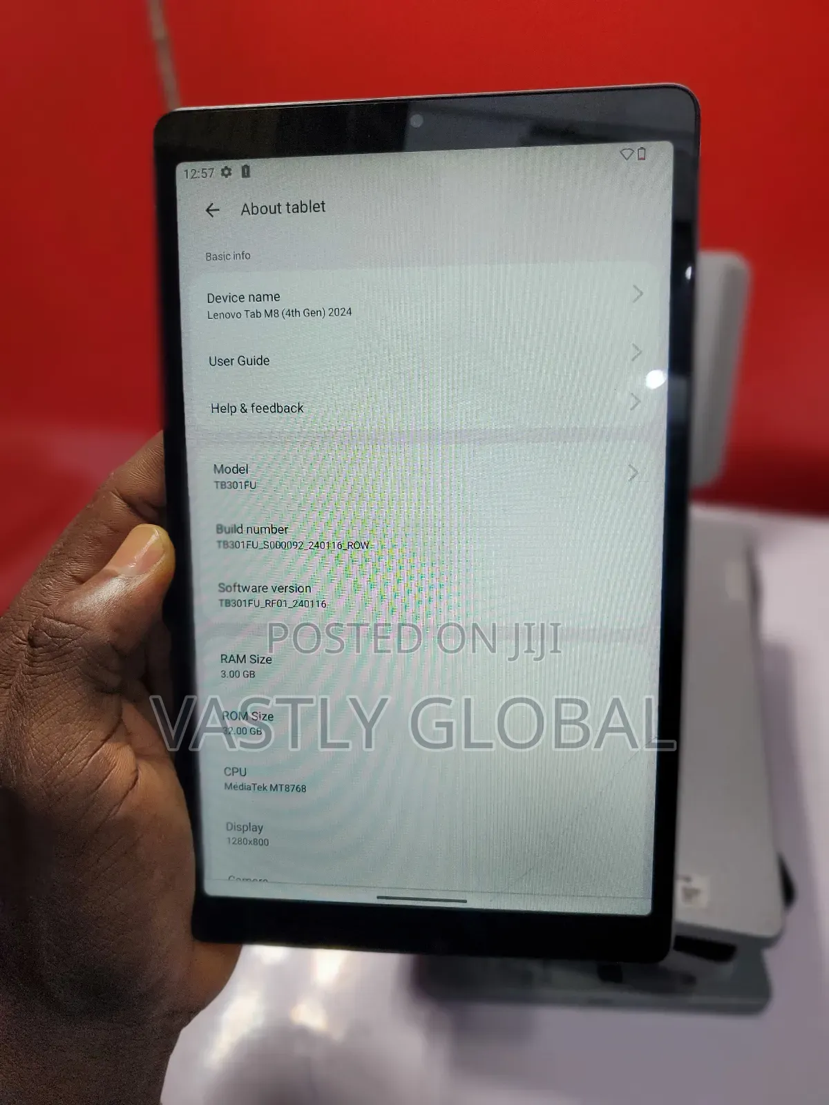 Lenovo Tab M8 (FHD) 32 GB Gray