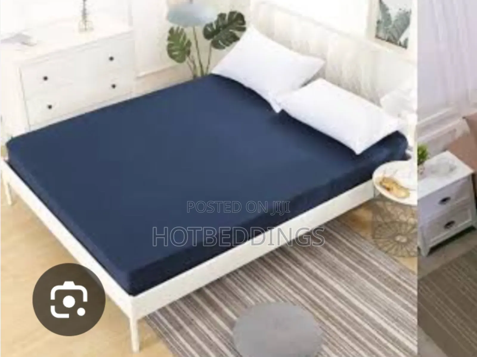 Mattress Cover-Blue Color