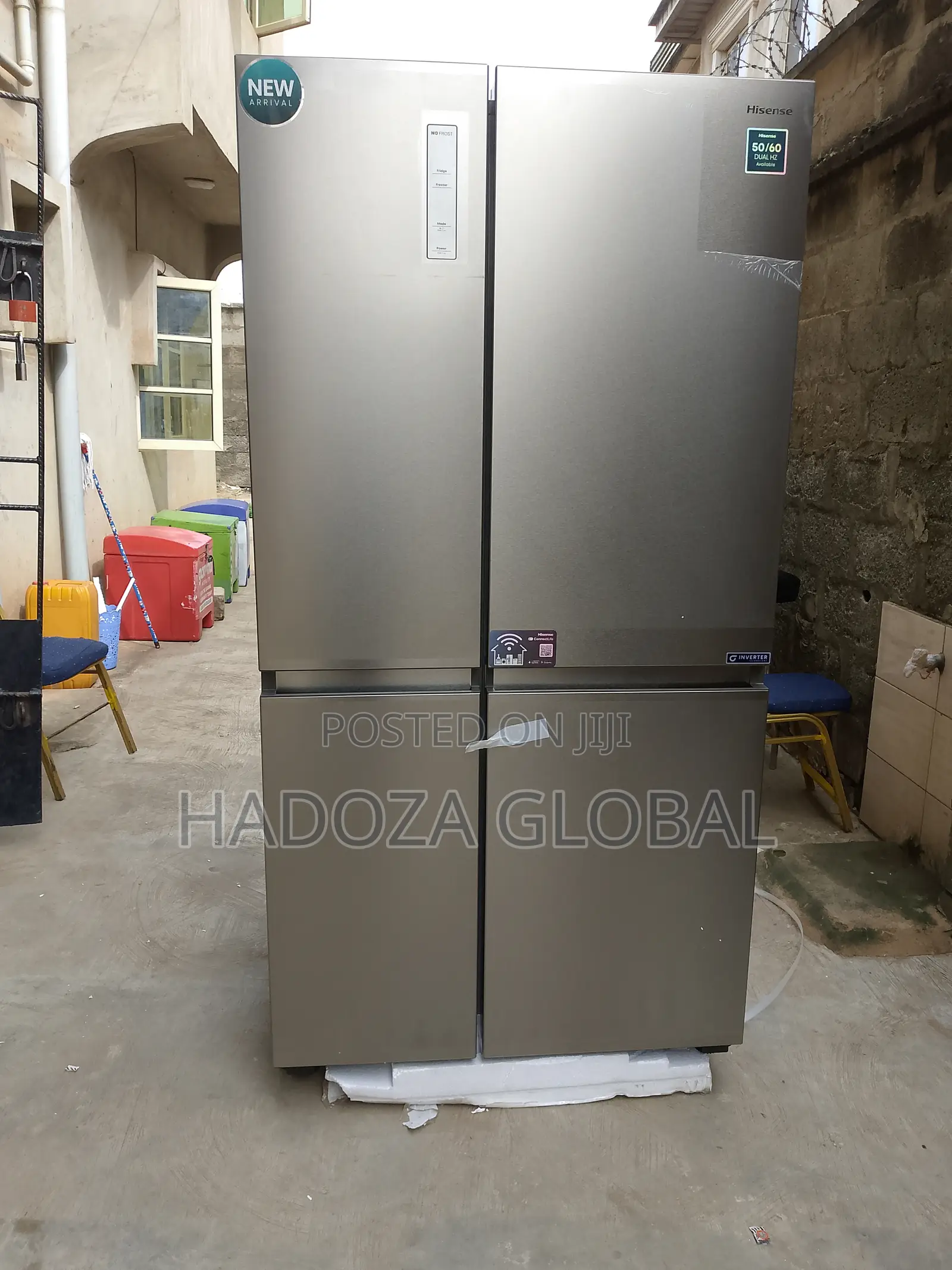 Double Door 634 L Hisense Refrigerator