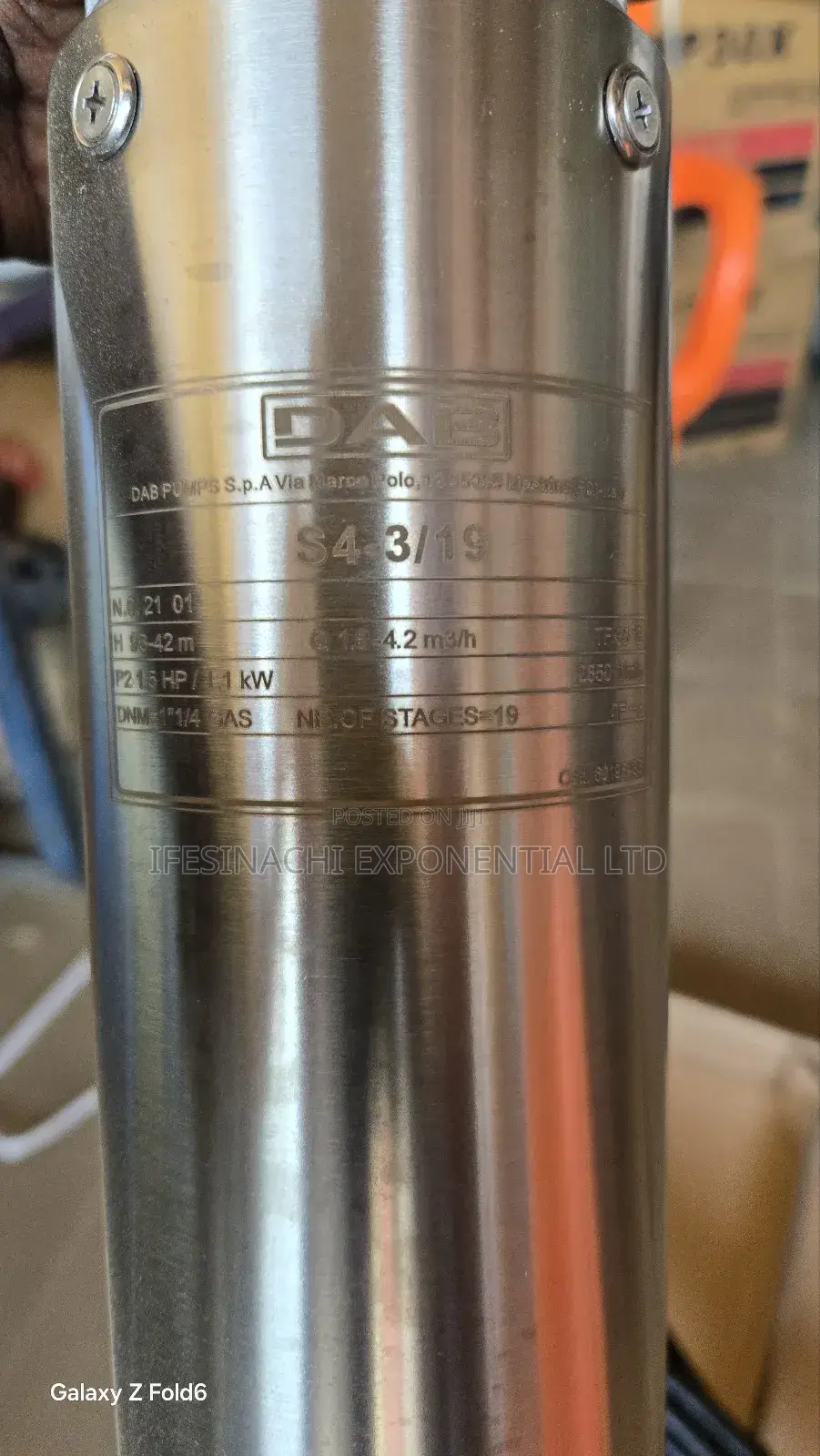 1.5hp Original Dad Submersible Pump