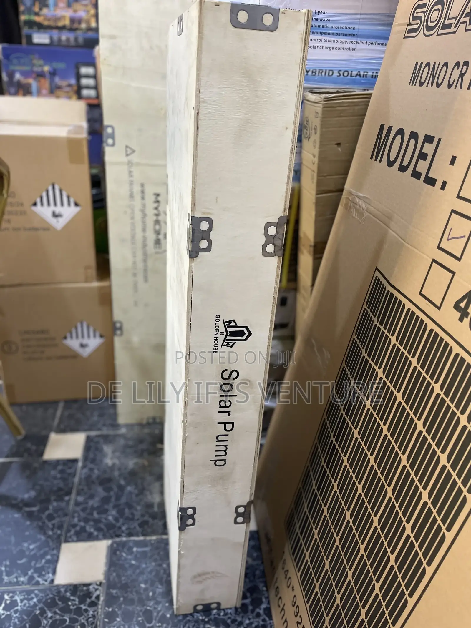 3hp Solar Pump Golden House Ac/Dc