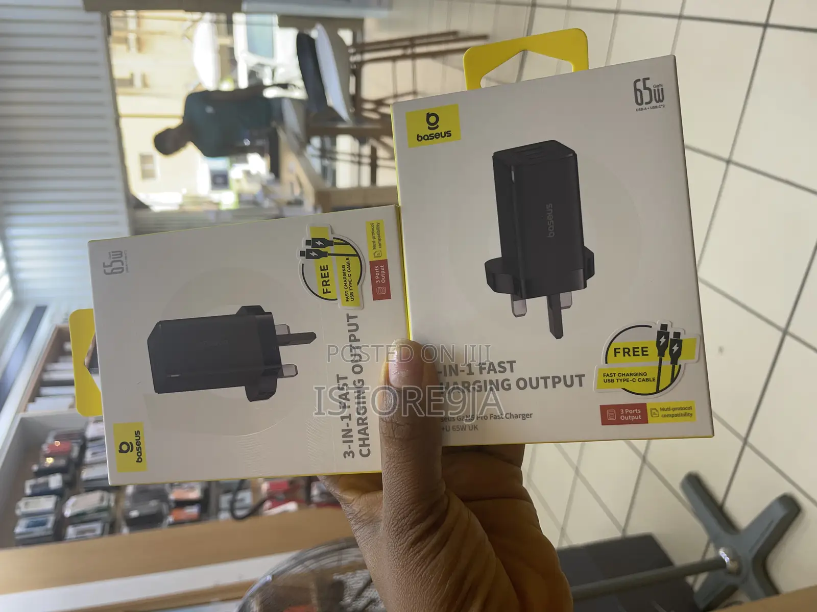 Baseus 3 in 1 Fast Charging Output