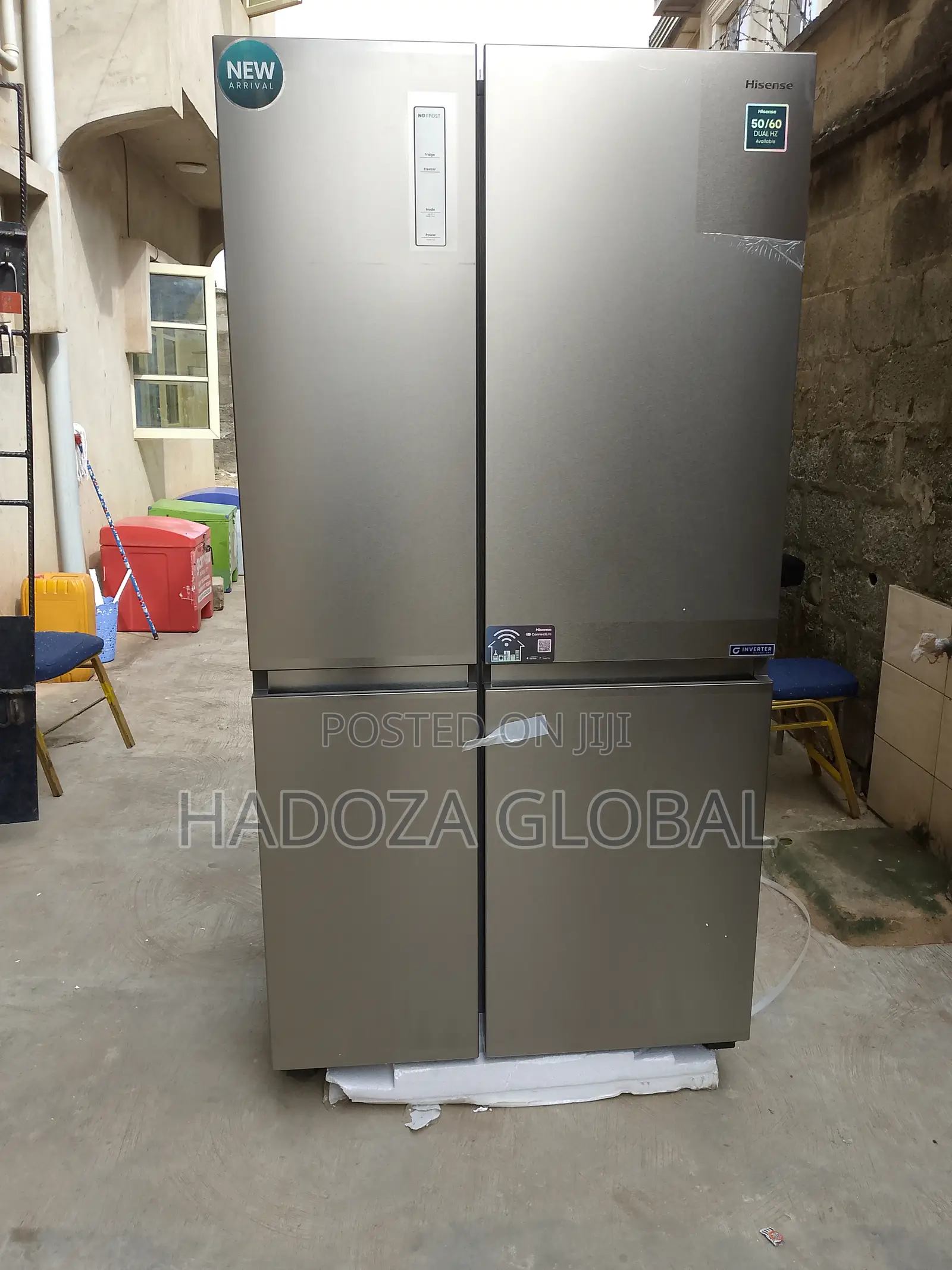 Twin Compartment Hisense Side-by-side Refrigerator