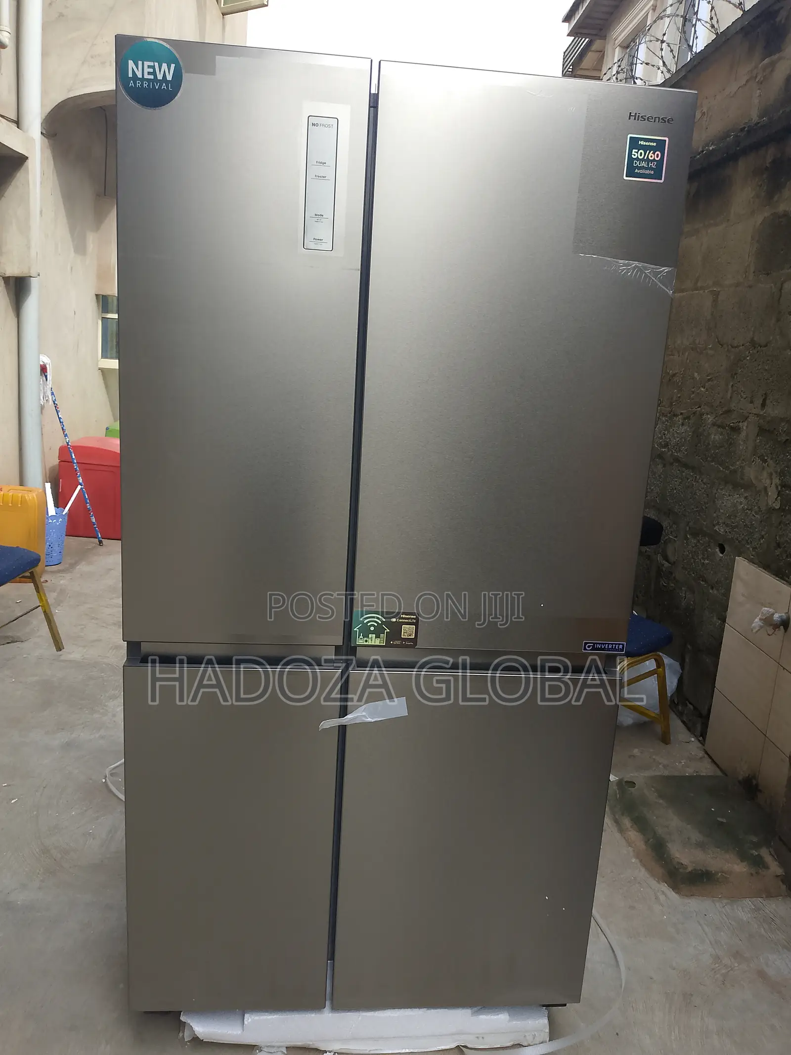 Hisense Large 634 L Refrigerator - Rs-87ws - Dual Door