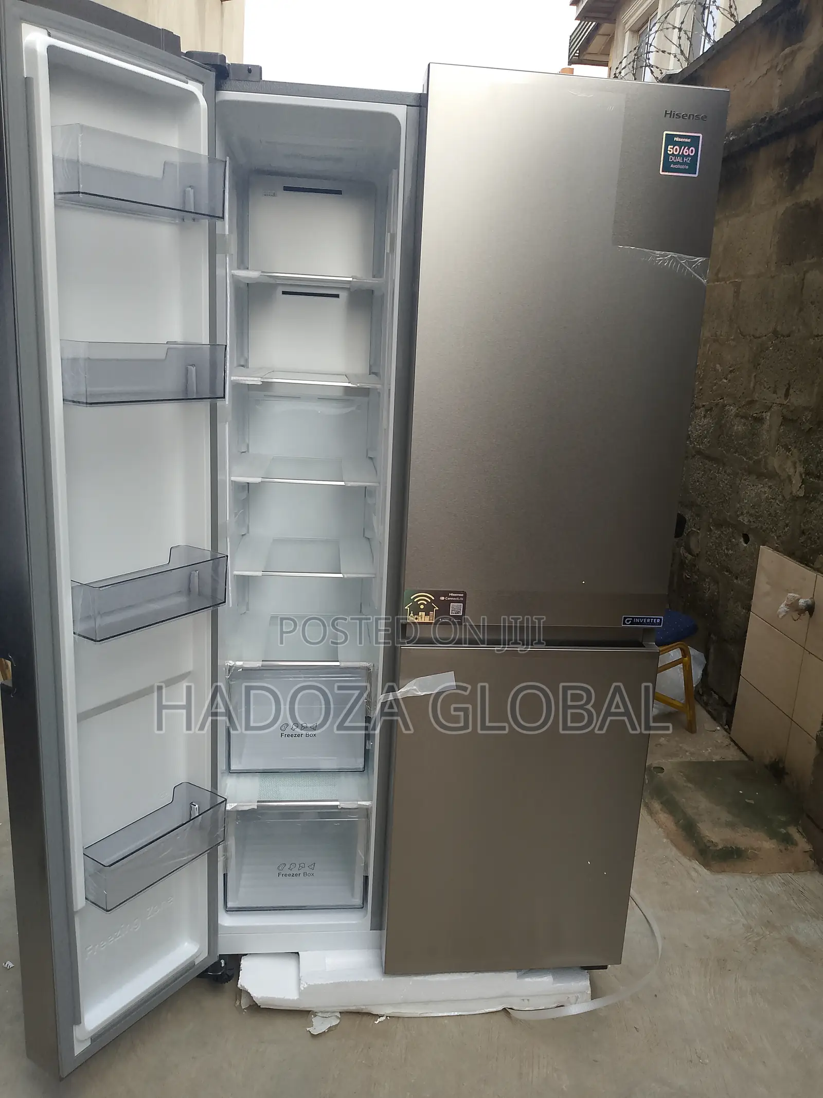Hisense Refrigerator - Rs-87ws 634 L Side-by-side Doors