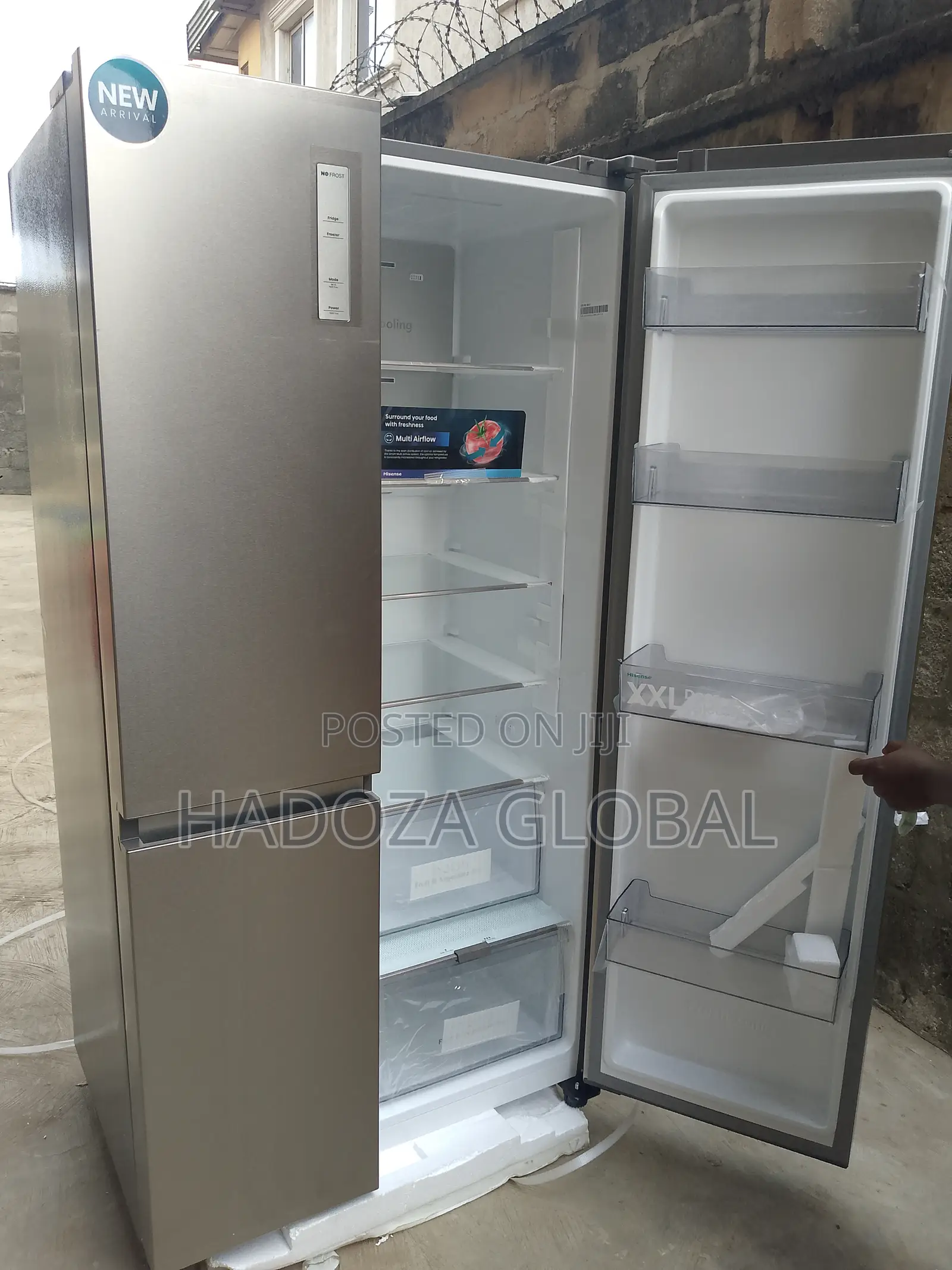 Hisense Refrigerator - Rs-87ws 634 L Side-by-side Doors