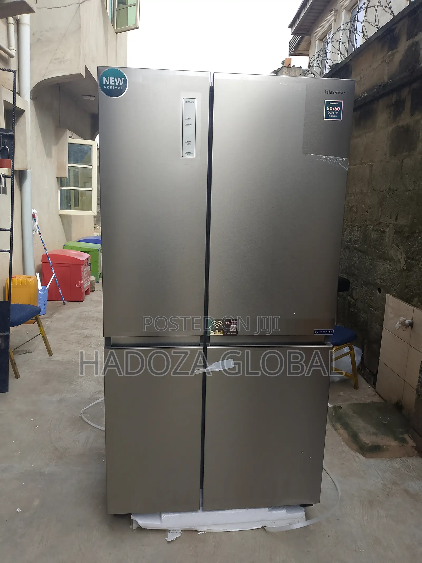 Hisense Refrigerator - Rs-87ws 634 L Side-by-side Doors