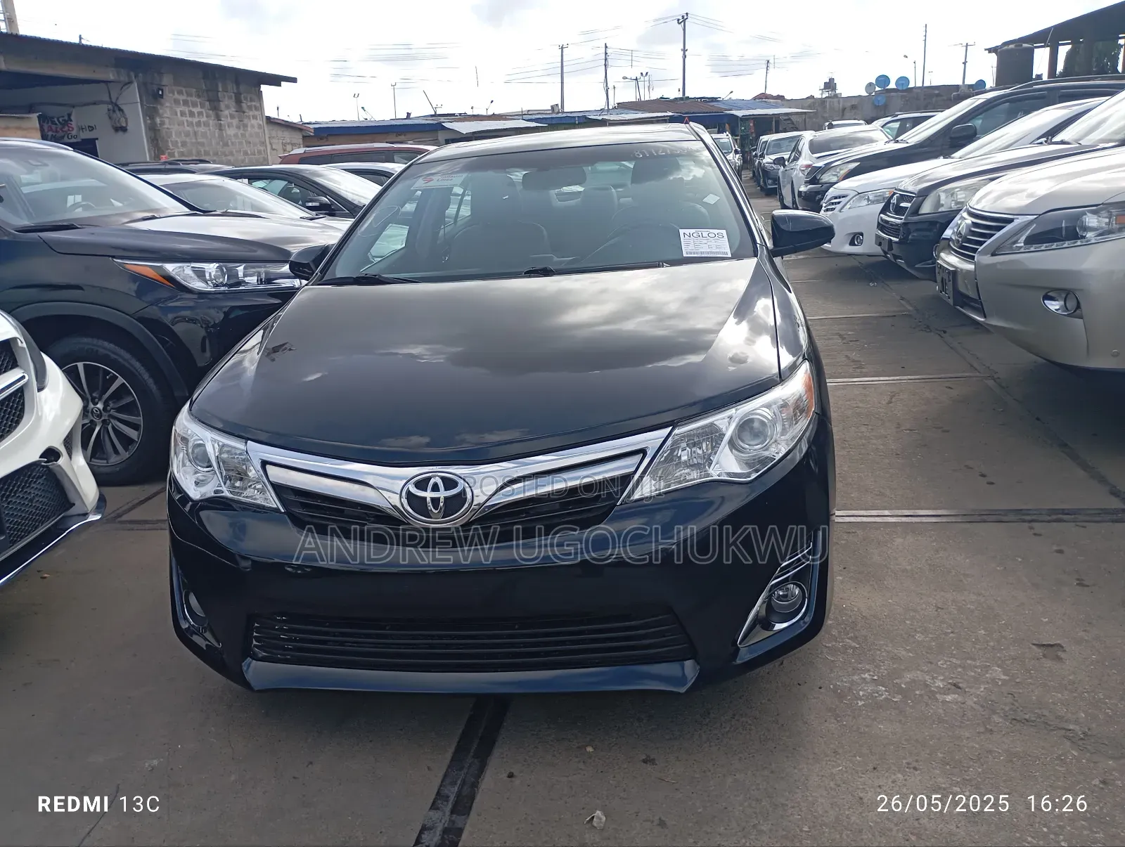 Toyota Camry 2012 Black