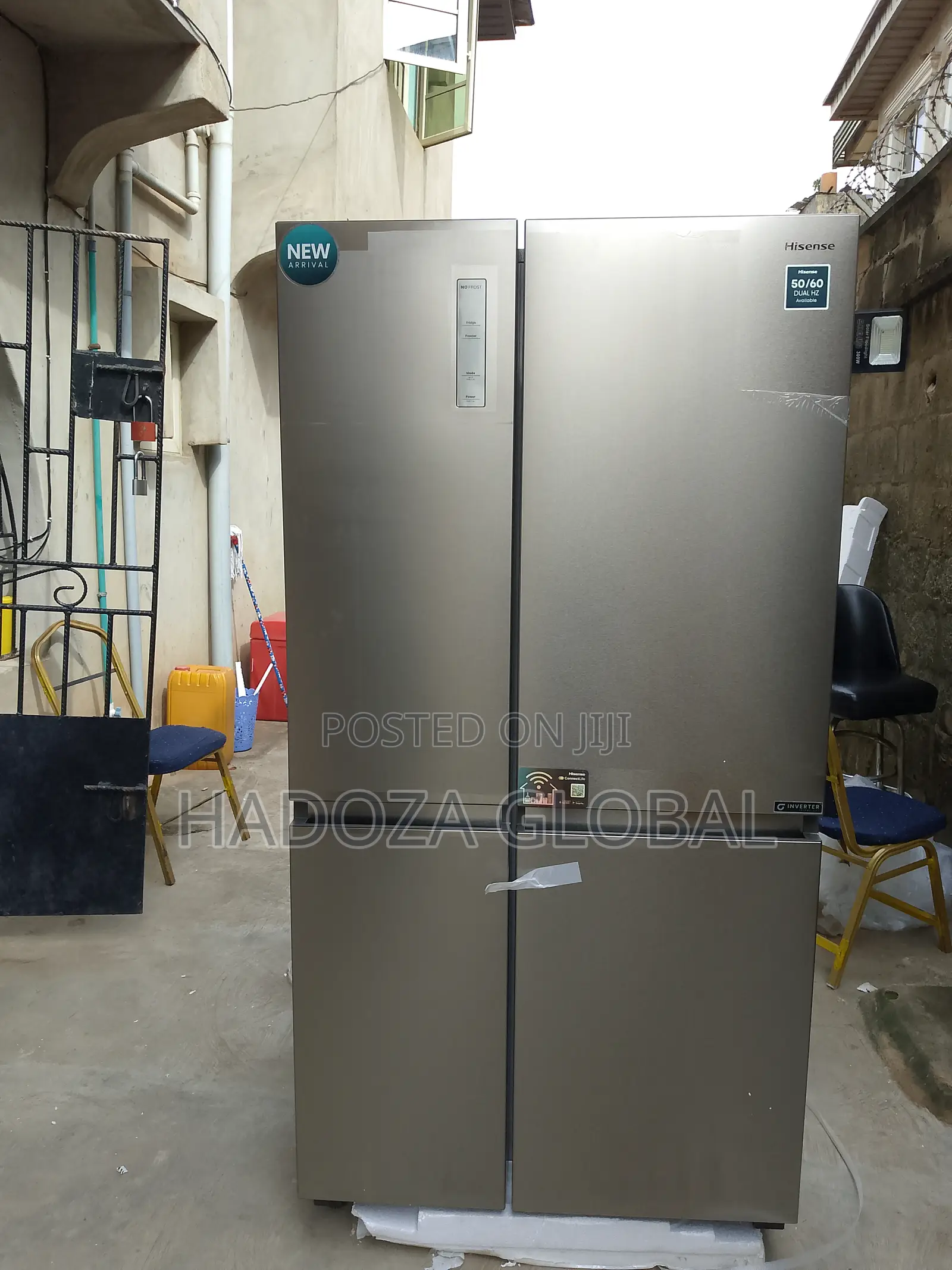 Hisense Refrigerator - 634 L With Twin Compartment