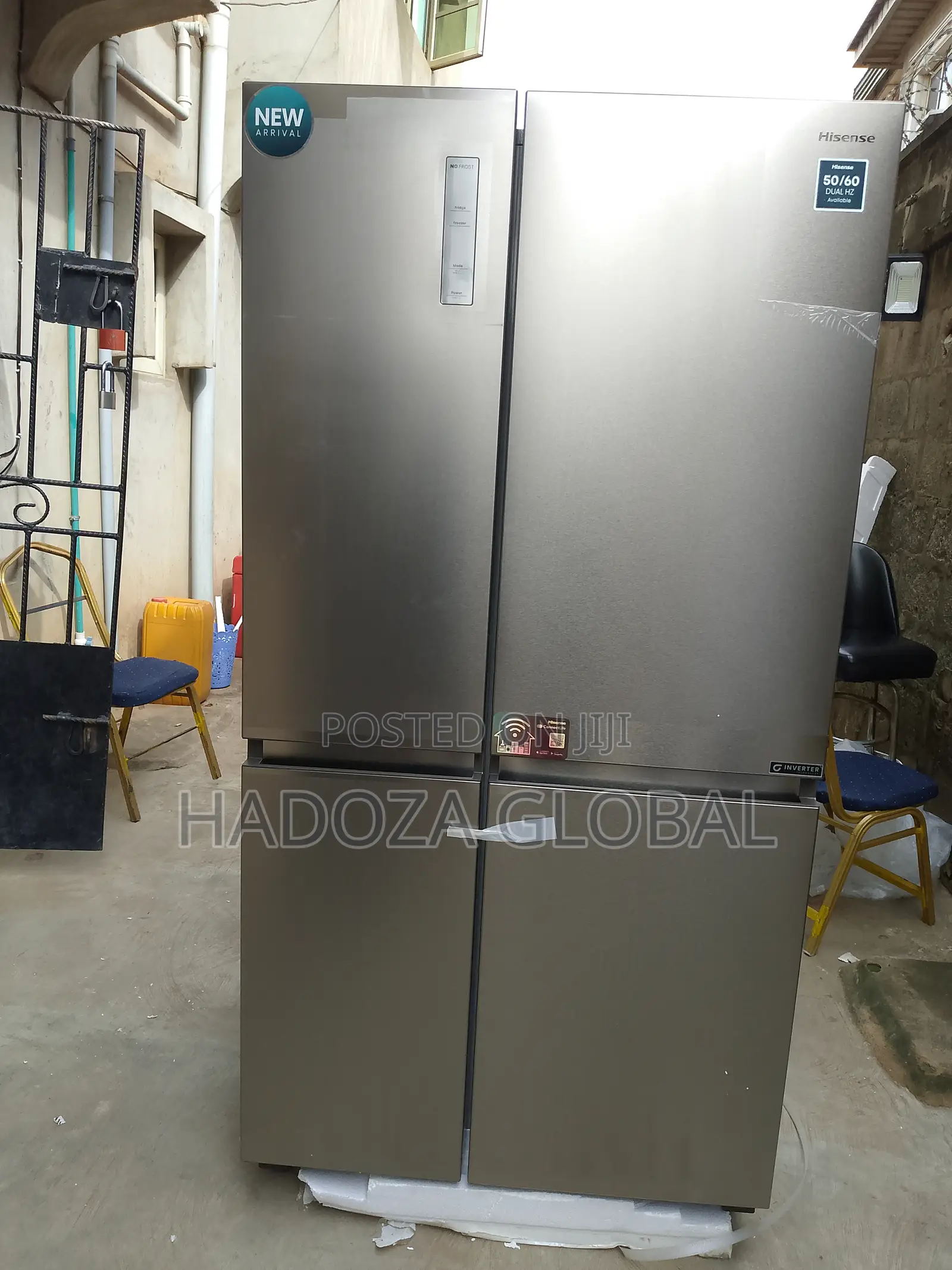 Hisense Refrigerator - 634 L With Twin Compartment