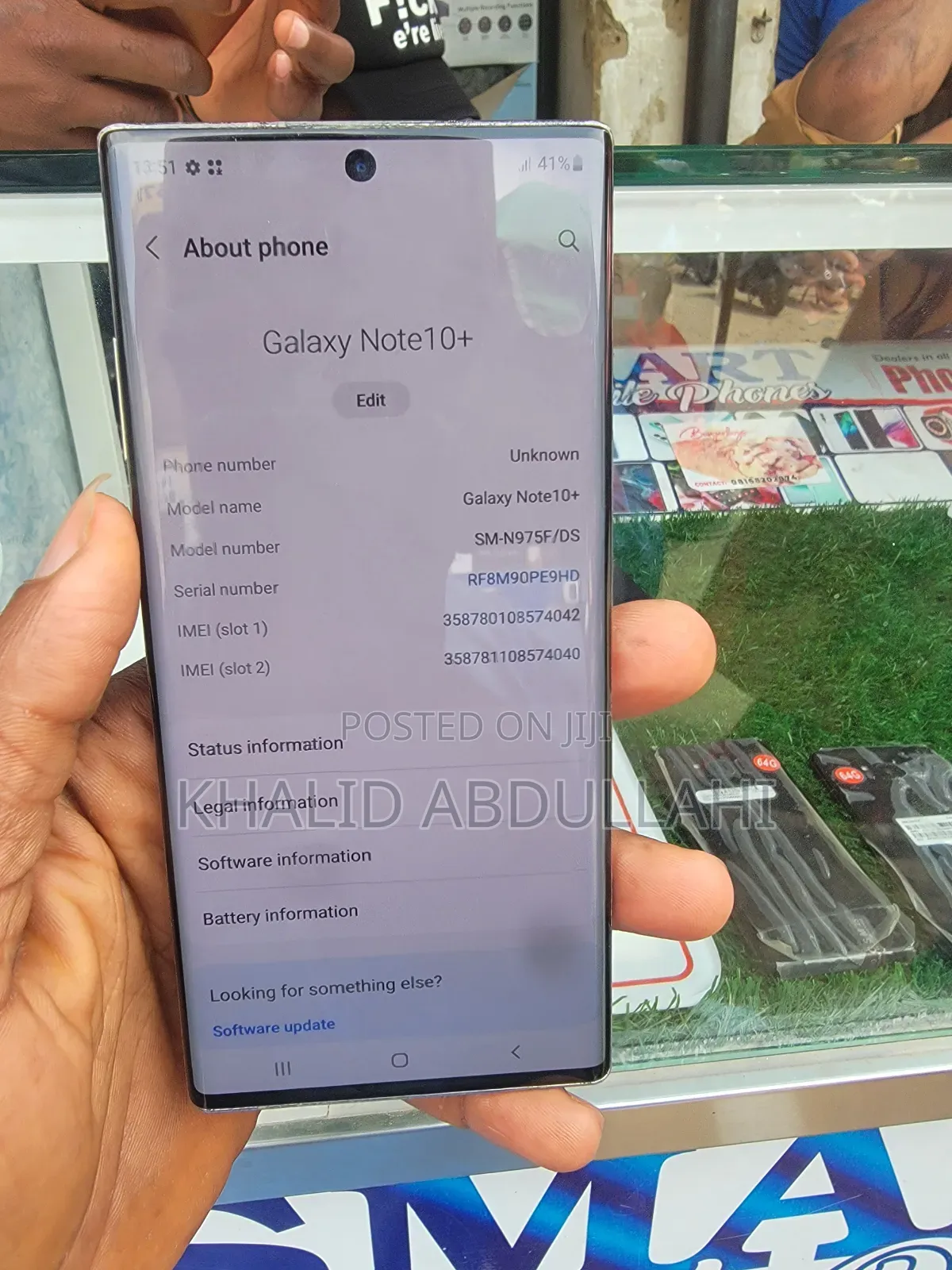 Samsung Galaxy Note 10 Plus 256 GB Blue