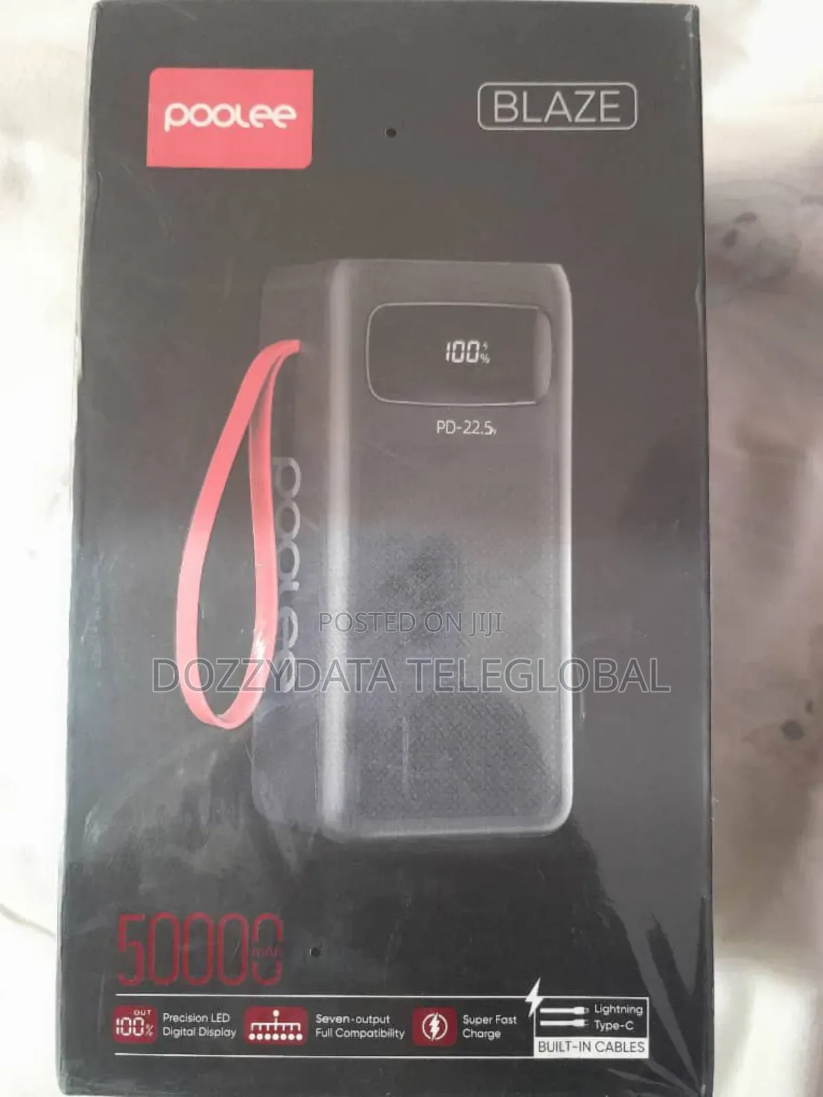 Poolee Blaze 50000mah 22.5w Powerbank