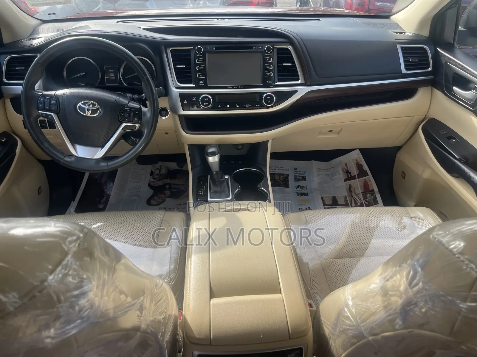 Toyota Highlander 2016 Red