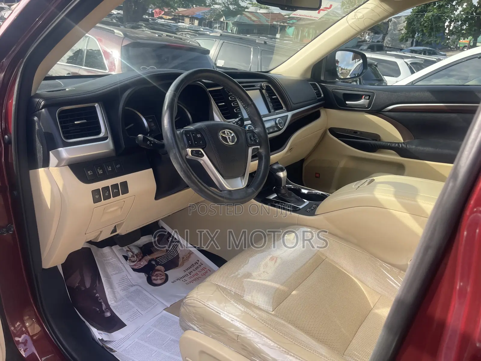 Toyota Highlander 2016 Red