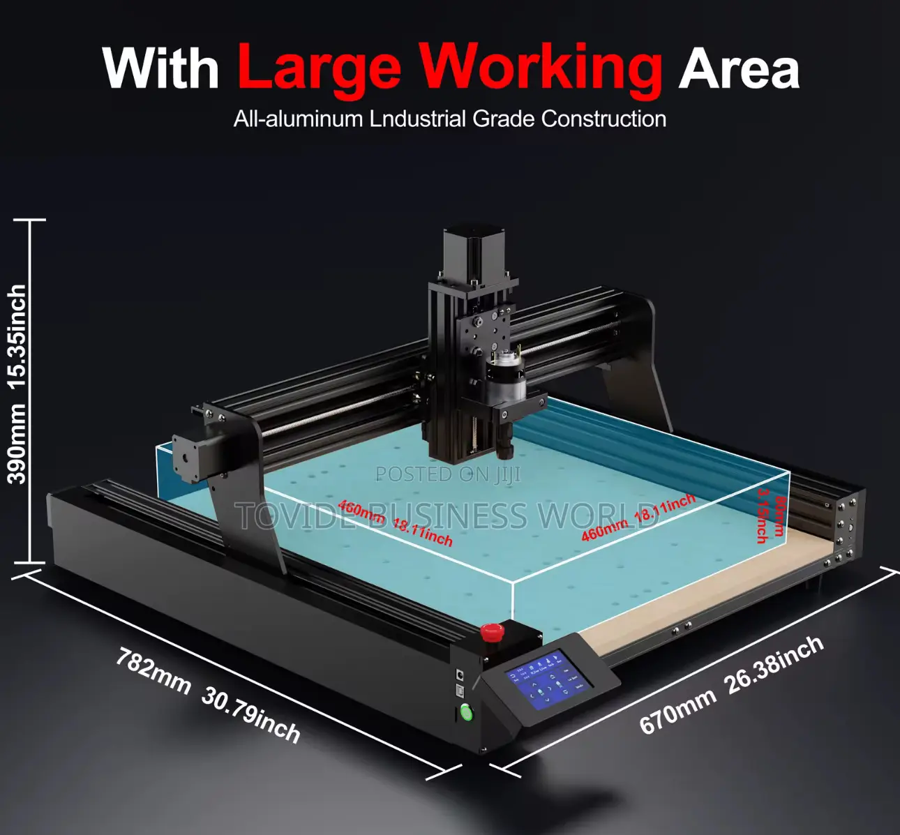 Twotrees TTC 450 CNC Milling Machine – 3-Axis