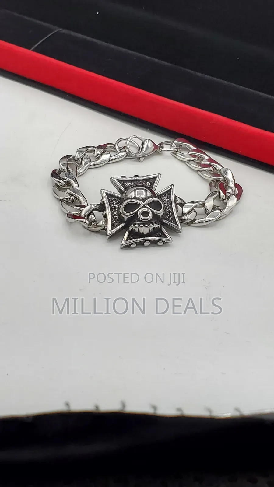 Stylish Ski Link Men's Bracelet