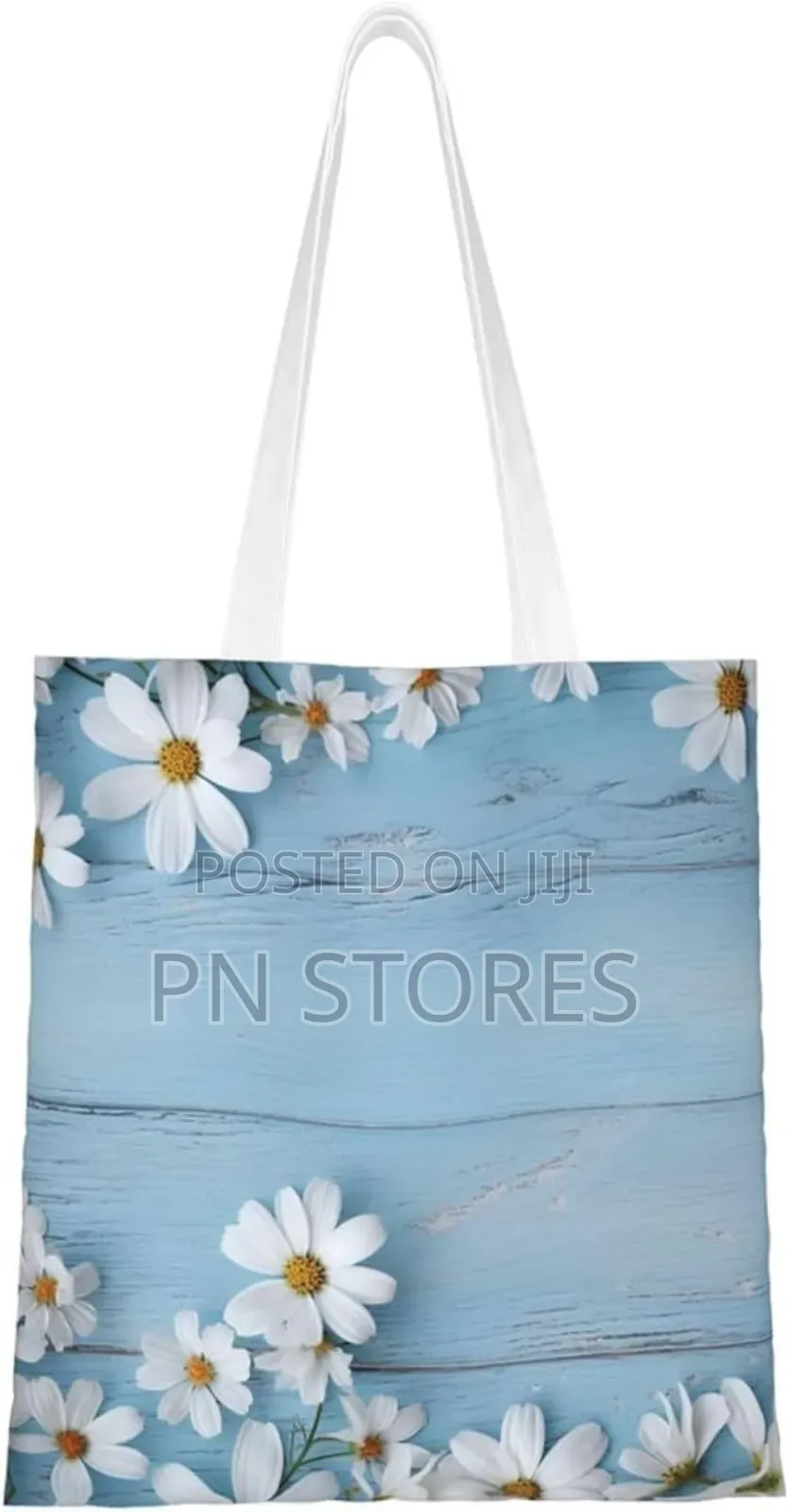 Stylish Wood Print Flora Tote Bag