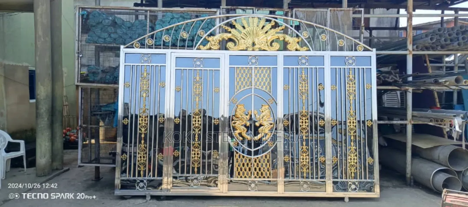 Stainless Steel Gate and Mild-Steel Gate