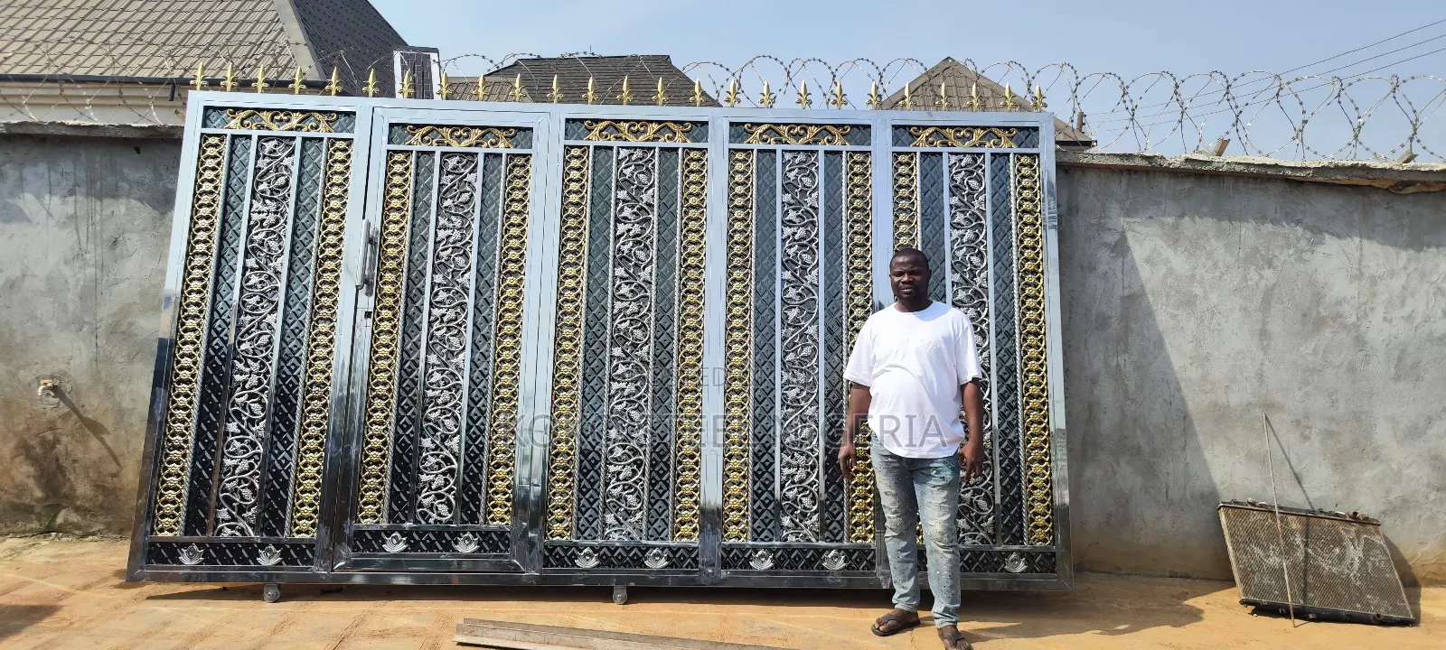 Stainless Steel Gate and Mild-Steel Gate