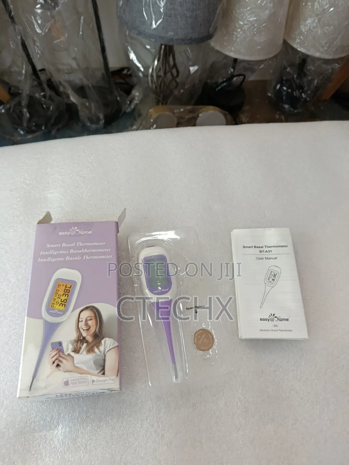 Ovulation Fertility Monitor Smart Basal Thermometer With Bluetooth