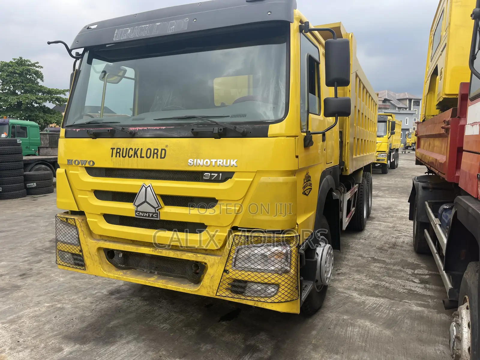 Foreign Used Howo Dump Truck.