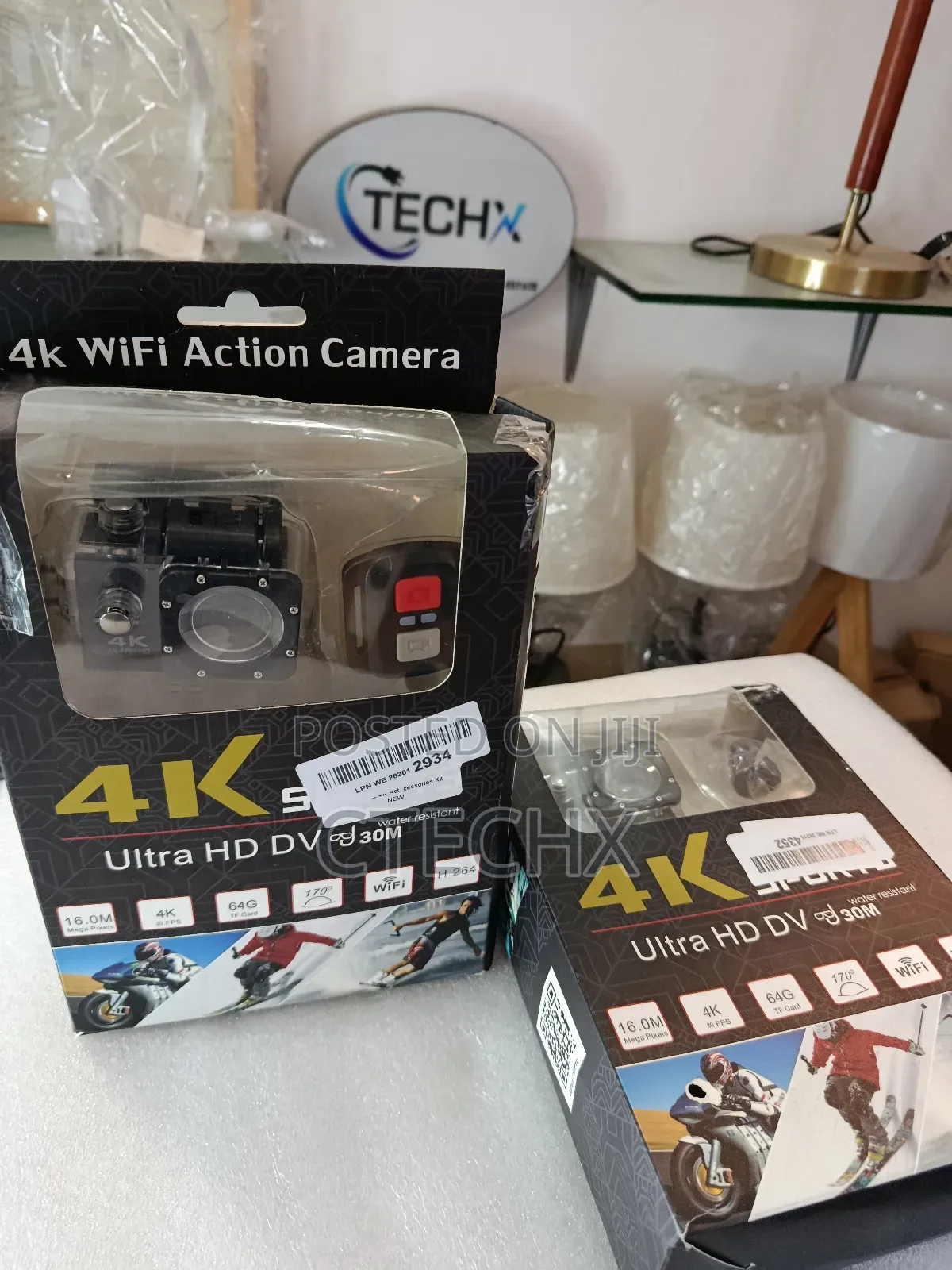 BSLVWG Action Camera 20mp Wifi 30m Waterproof