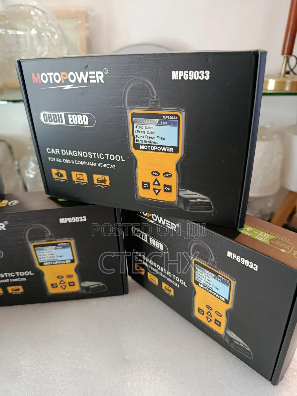 Motopowe Obd2 Scanner Universal Car Engine Fault Code Reader